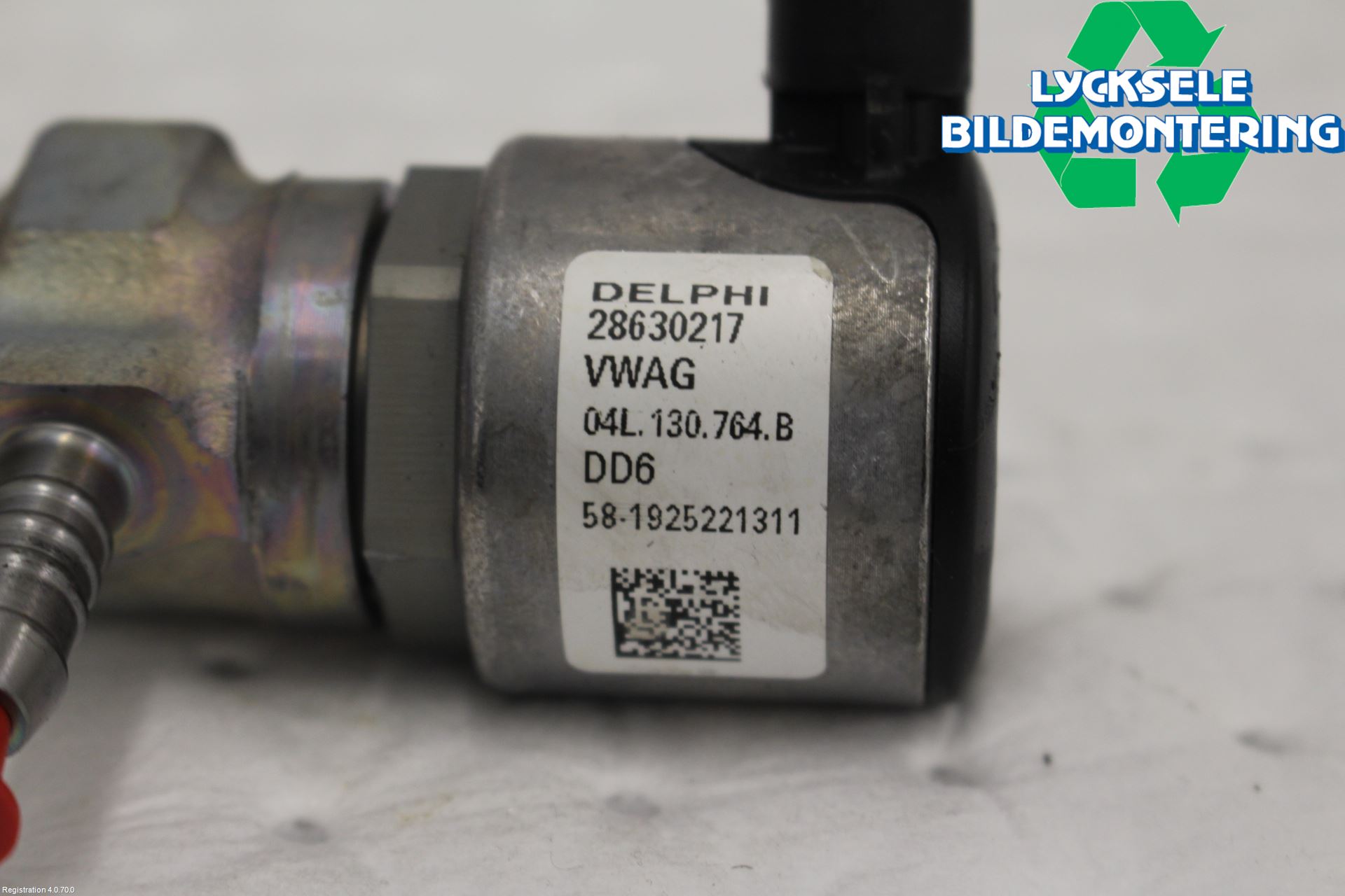 Audi A6 F2/C8 19- Inj. Fuelrail