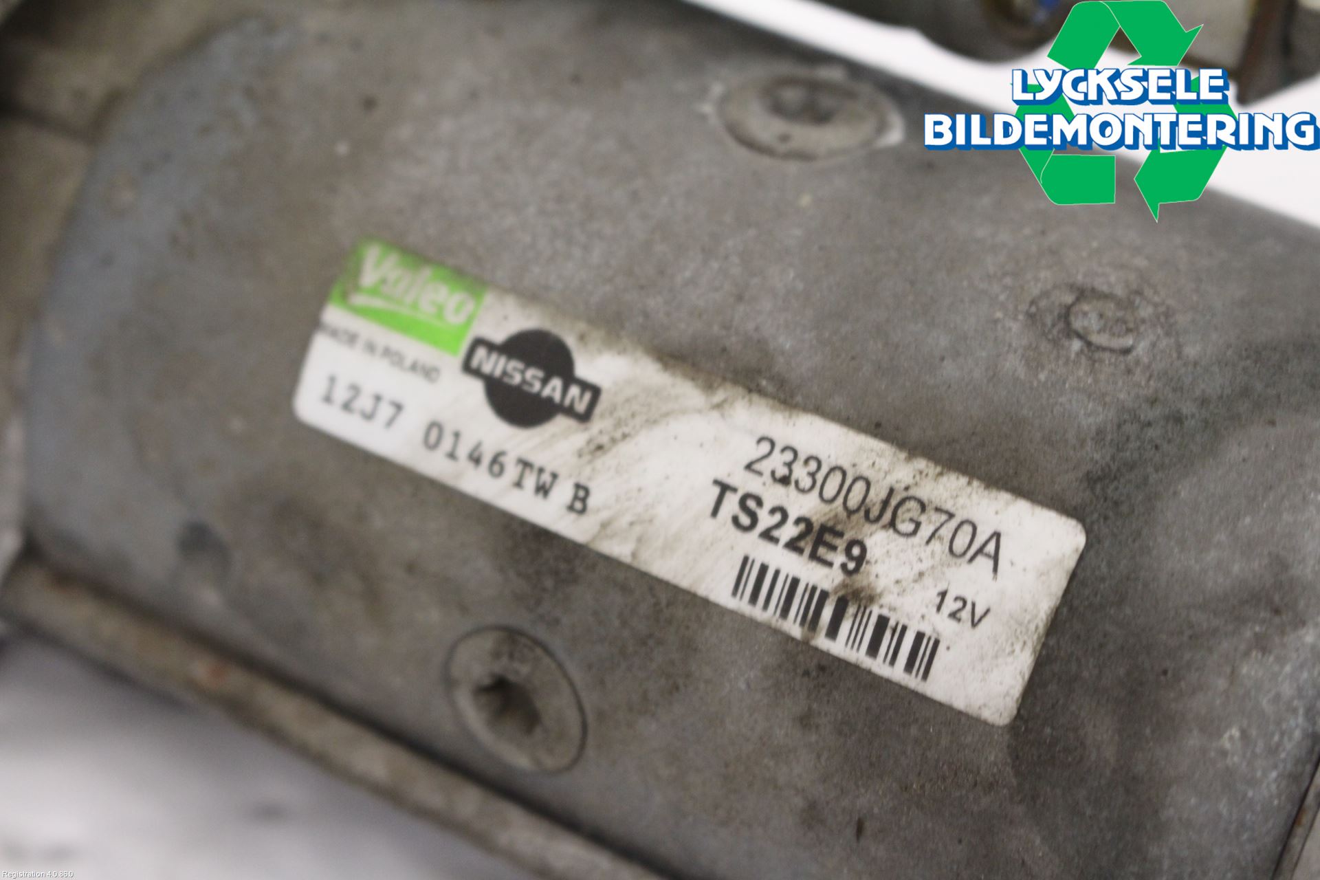 Nissan QASHQAI   07-10 Startmotor Diesel