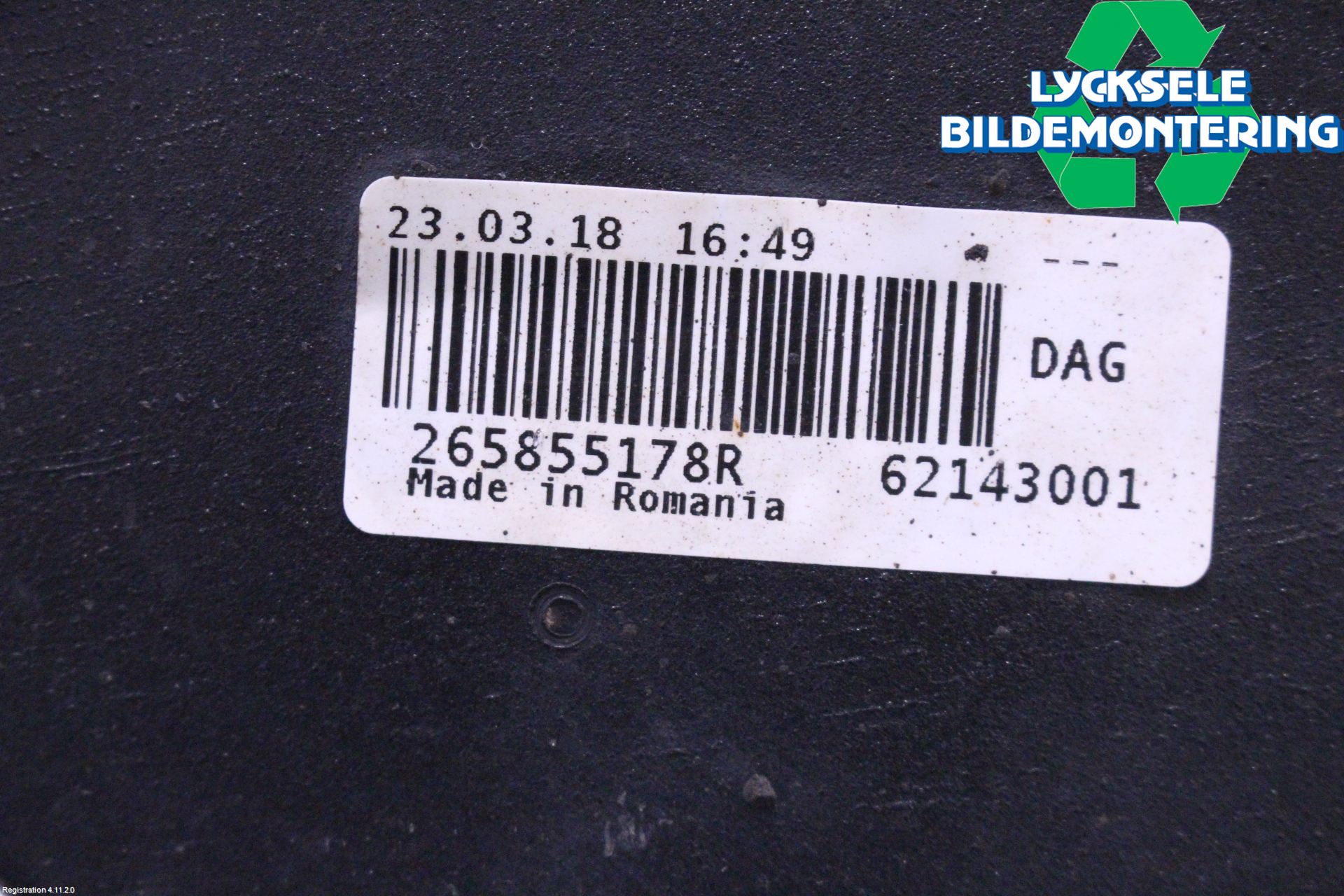 Dacia DUSTER 18-24 Dimljus/Reflex Bak