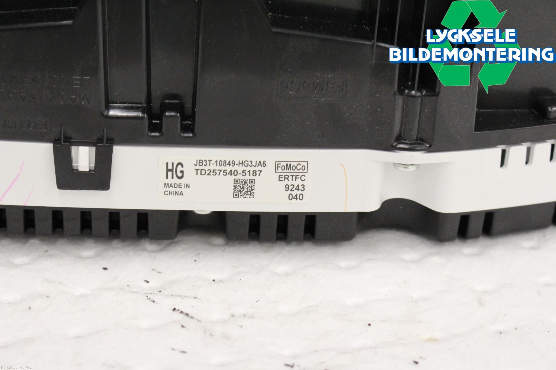 Ford RANGER EU 12-23 Instrument Komb