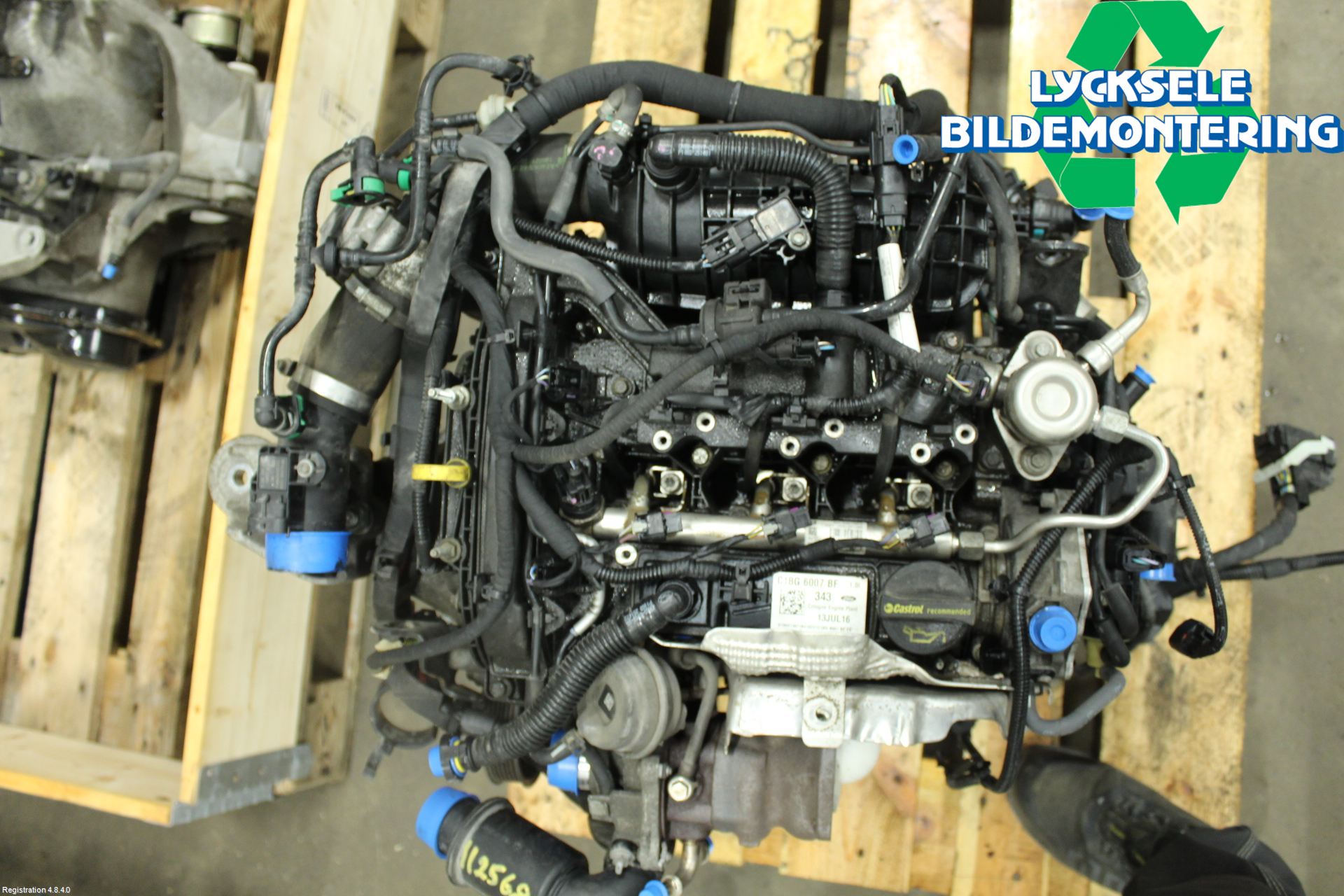 Ford FIESTA 13-17 Motor Bensin