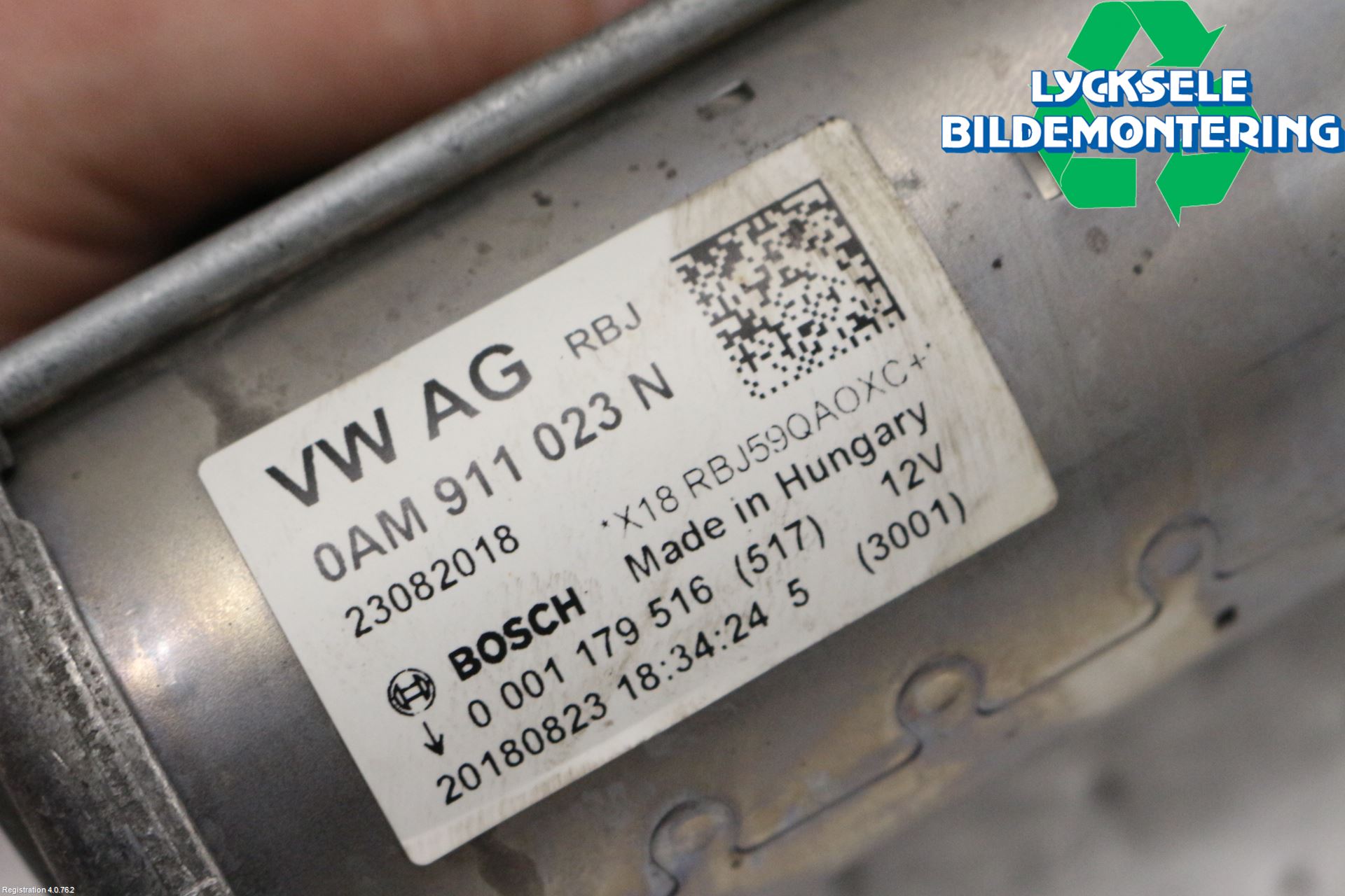 Volkswagen VW GOLF / E-GOLF VII 13-20 Startmotor