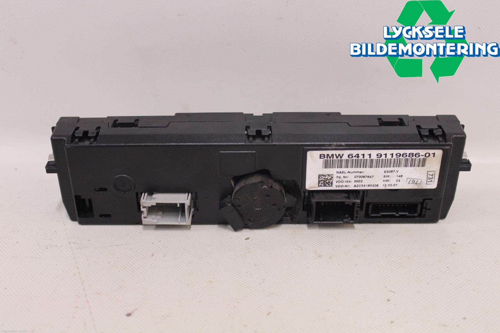 BMW 3 E90/91 SED/TOU 05-12 Ac Styrenhet Ac Manöveren