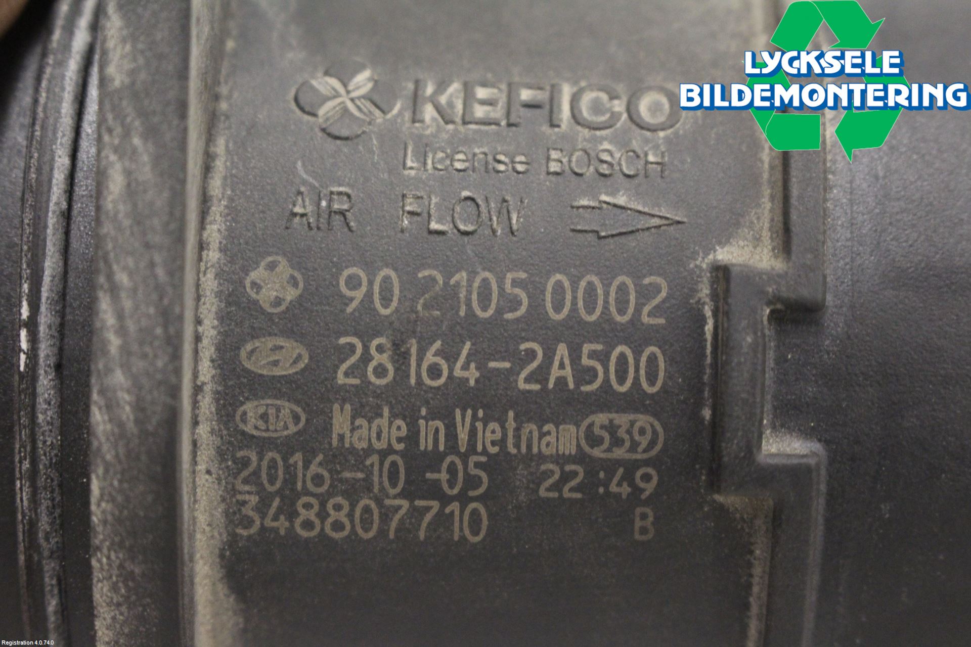 Hyundai i40 16-18 Injluftmassamätare