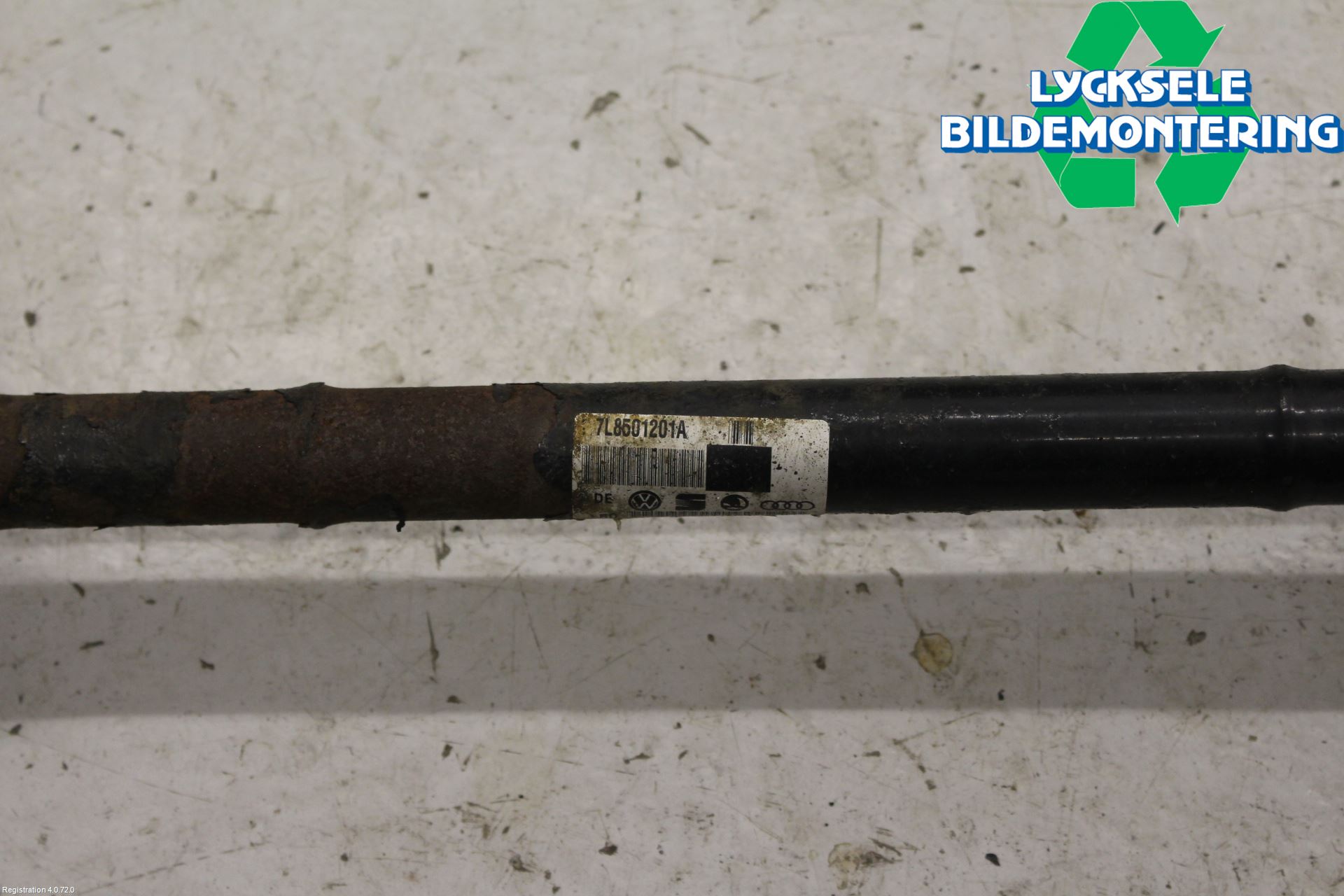 Audi Q7/SQ7 Drivaxel Bak Höger