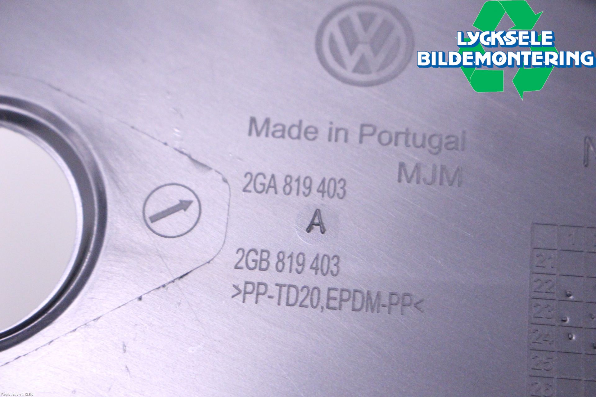 Volkswagen VW T-ROC 18- Torpedplåt-Torpedplast