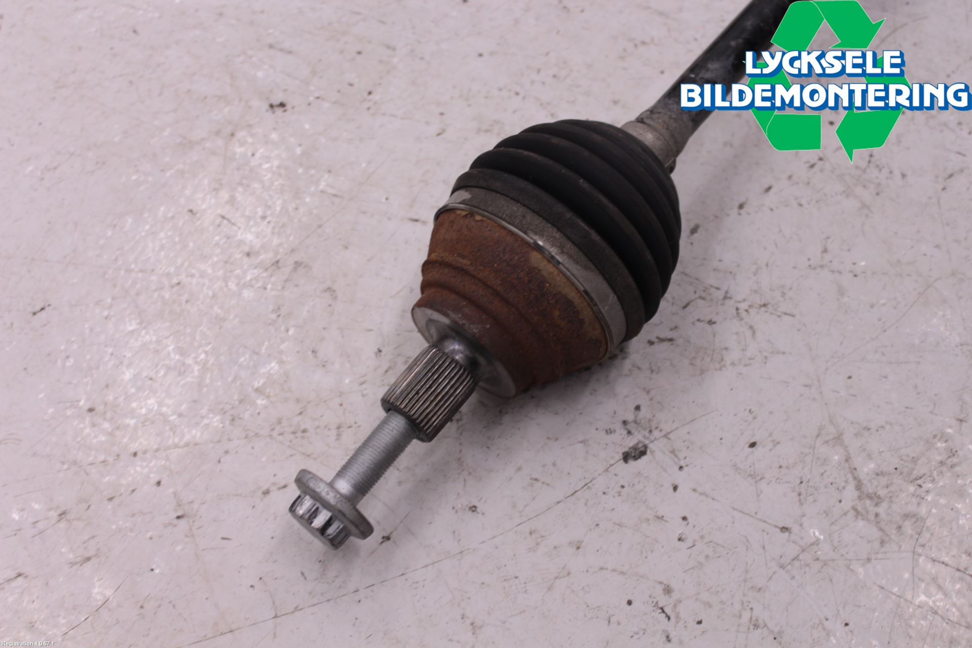 Volkswagen VW GOLF / E-GOLF VII 13-20 Drivaxel Fram Höger