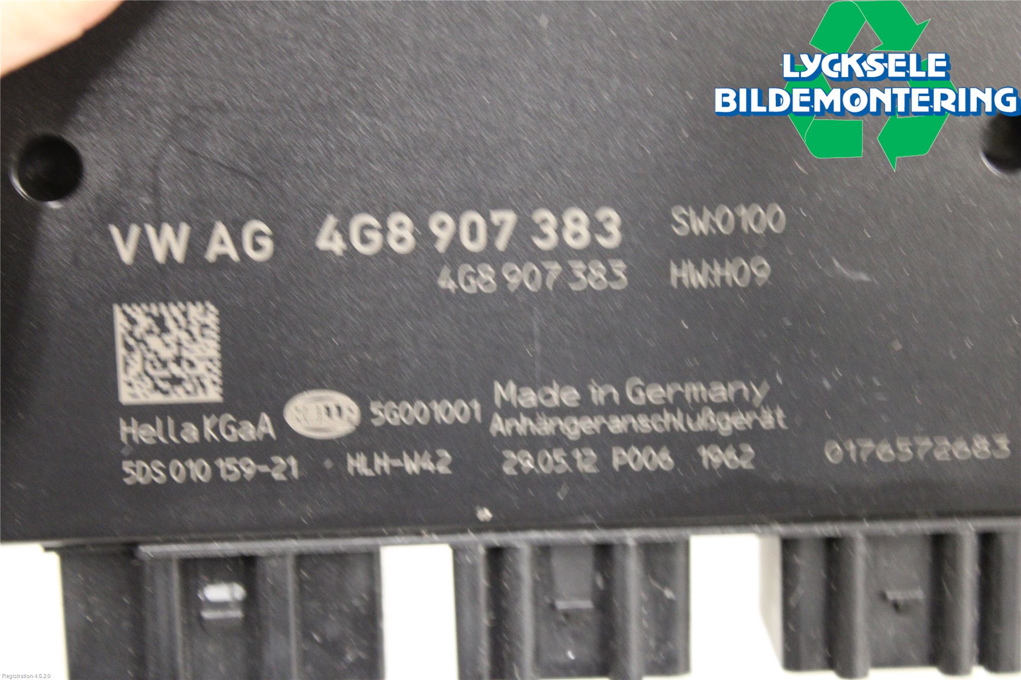 Audi A6/S6 4G 11-18 Styrenhet Dragkrok