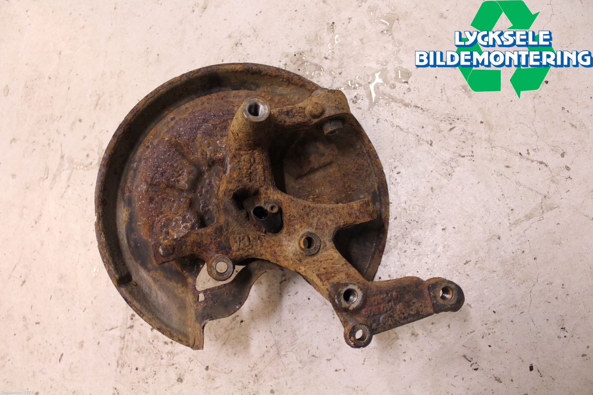 Volkswagen VW TOURAN 03-10 Hjullagerhus-Spindel Hö B