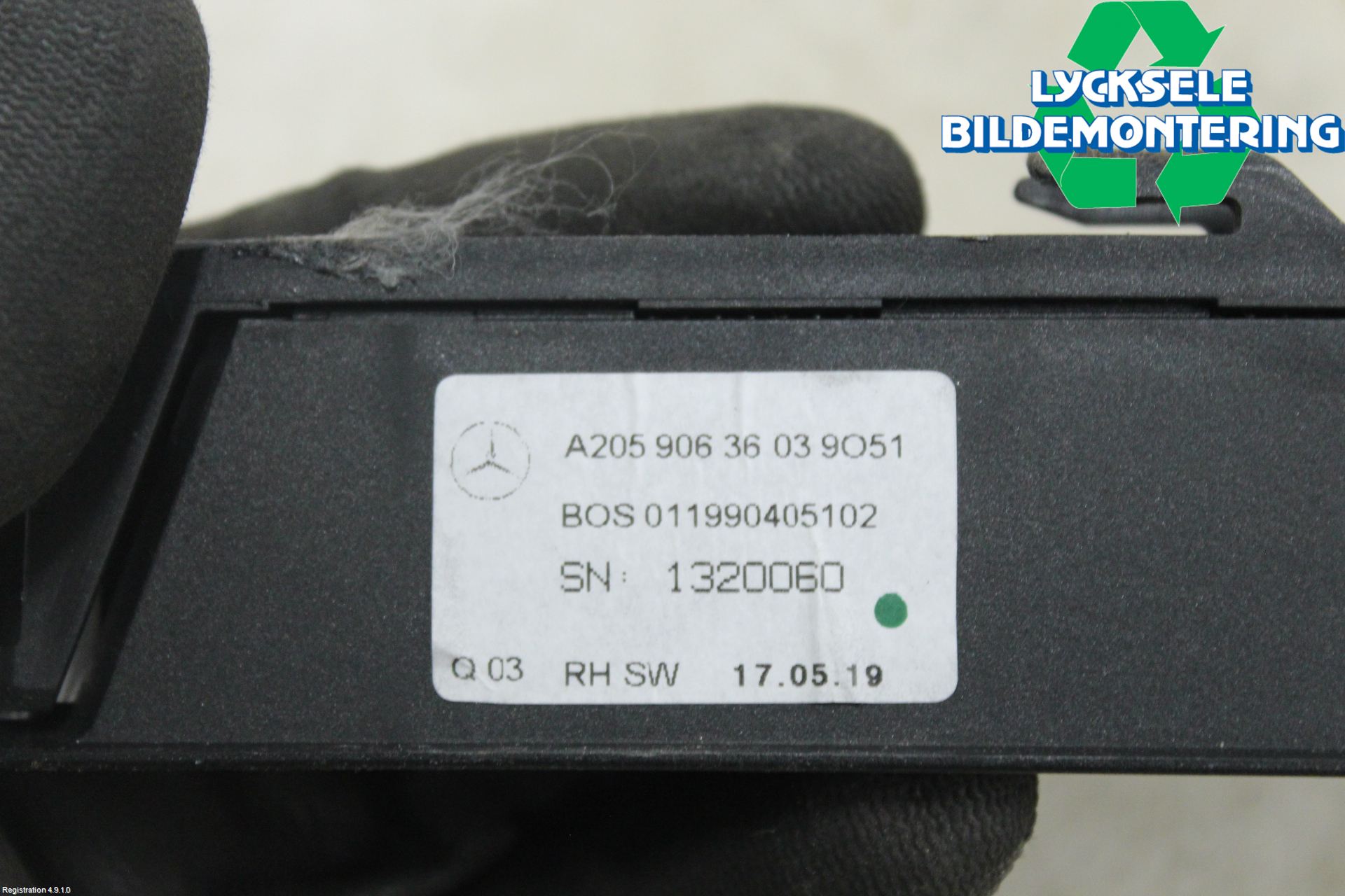 Mercedes-Benz MB C-KLASS (W205) 14-21 Insynskydd