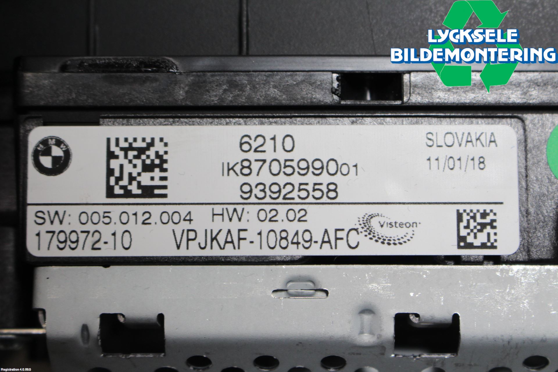 BMW 5 G30/G31/F90 17-23 Instrument Komb