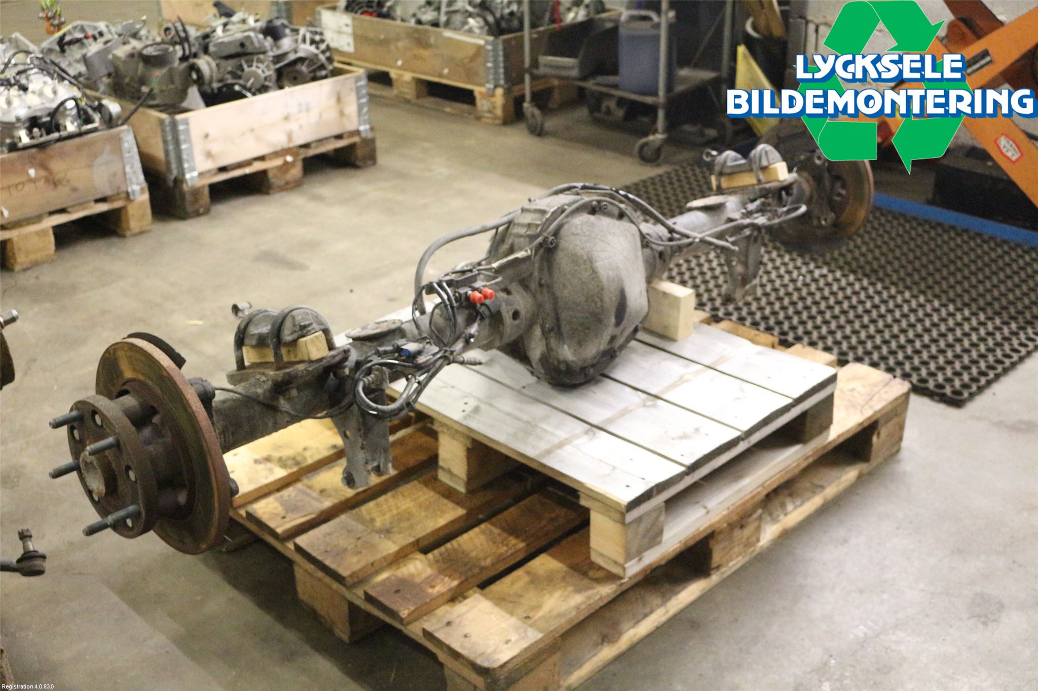 Ford TRANSIT SKÅP/BUSS 14-22 Bakaxel