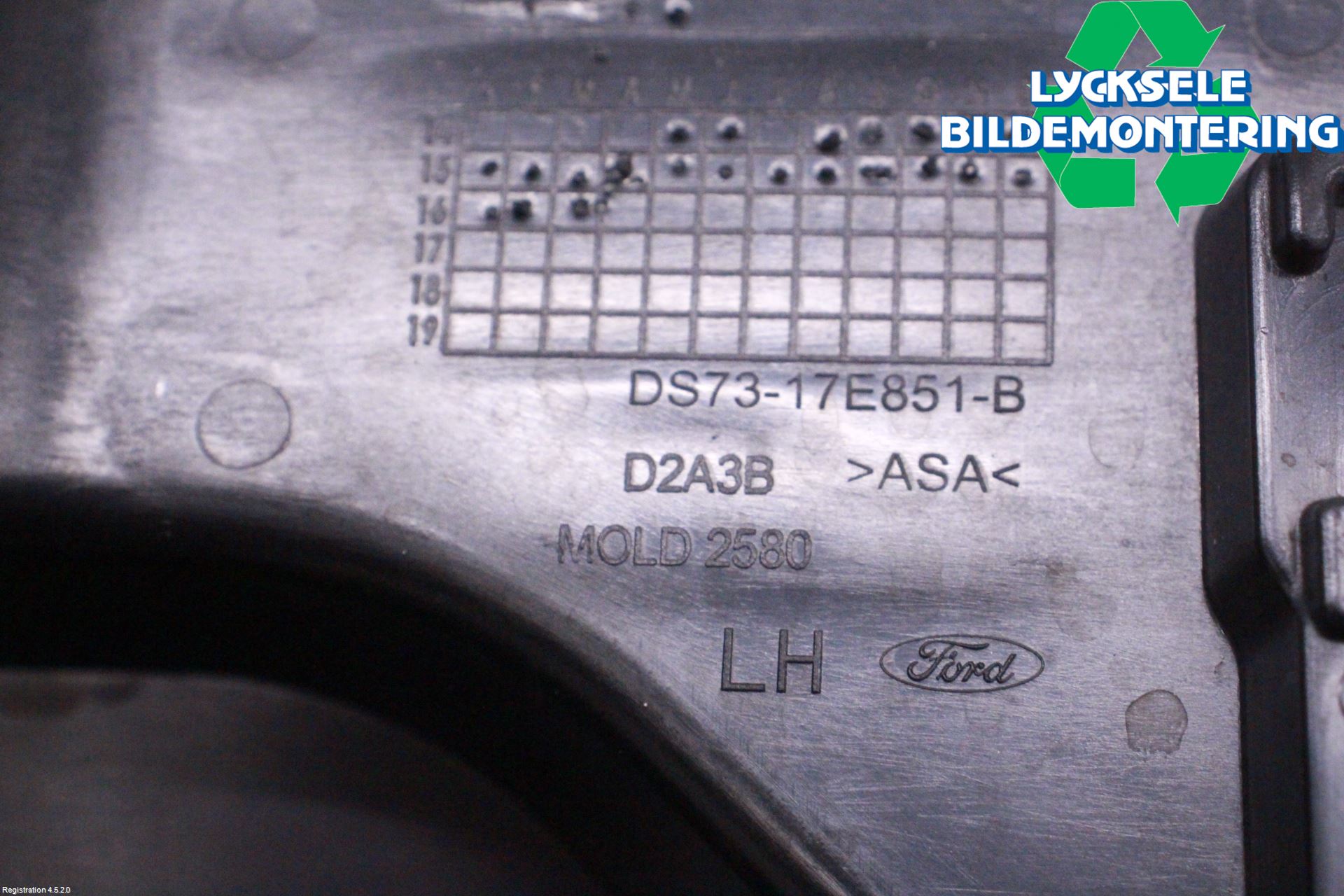 Ford MONDEO 15-22 Stötfångarfäste Bak Vä