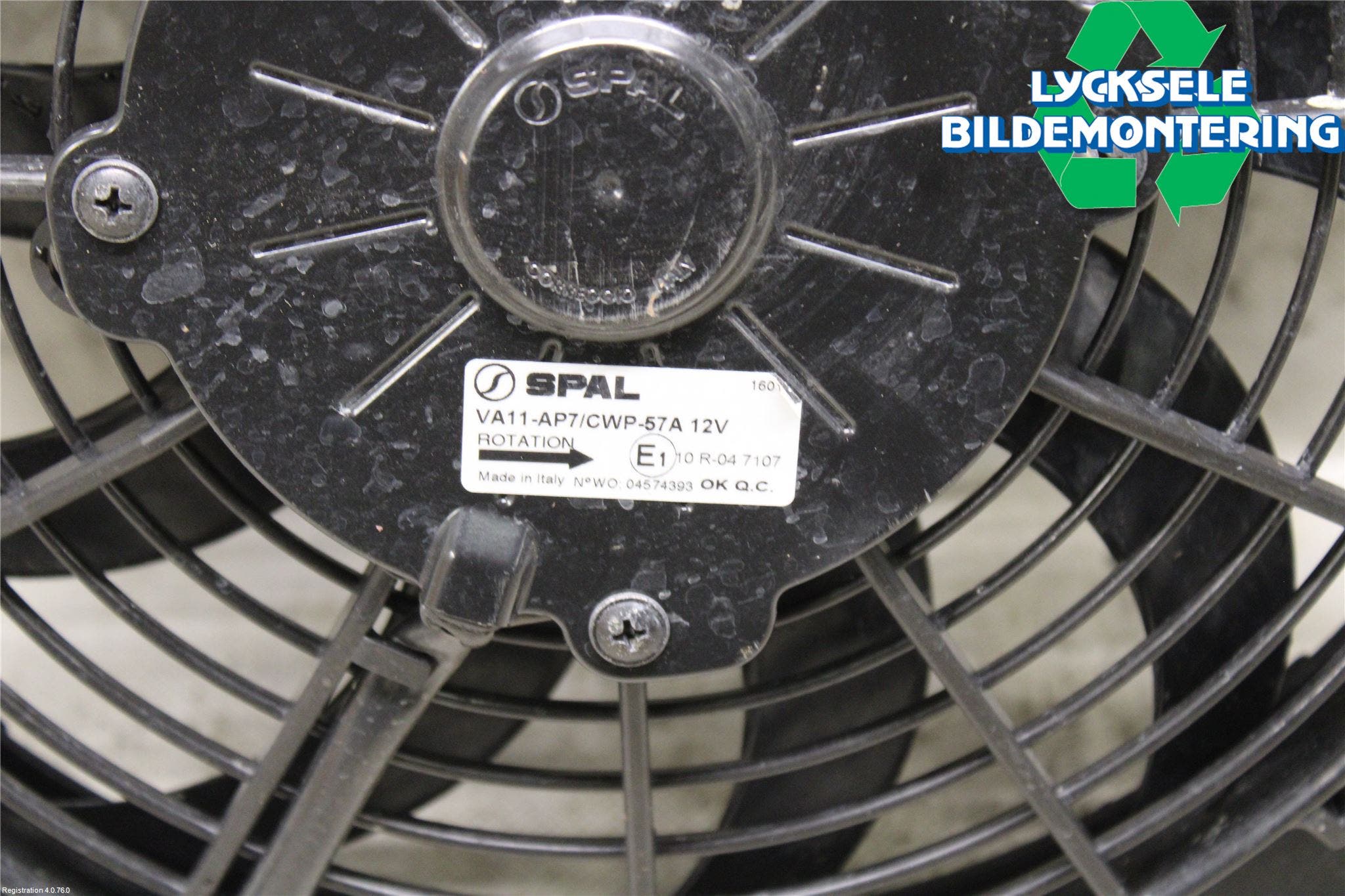 MC och moped ATV ARCTIC CAT Kylfläkt El