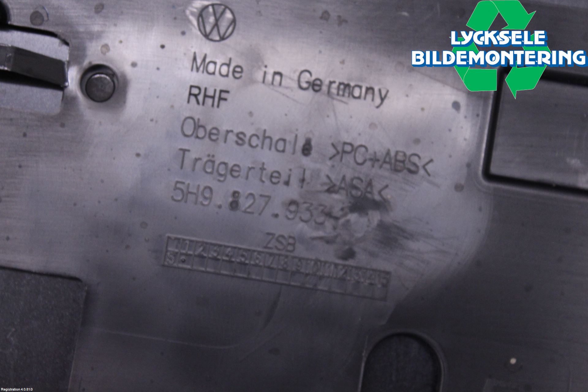 Volkswagen VW GOLF / E-GOLF VIII 20- Spoiler Baklucka