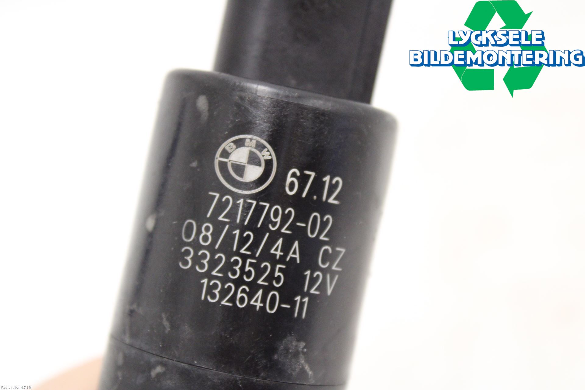 BMW 5 F10/F11/F18 09-17 Spolarpump Högtryck