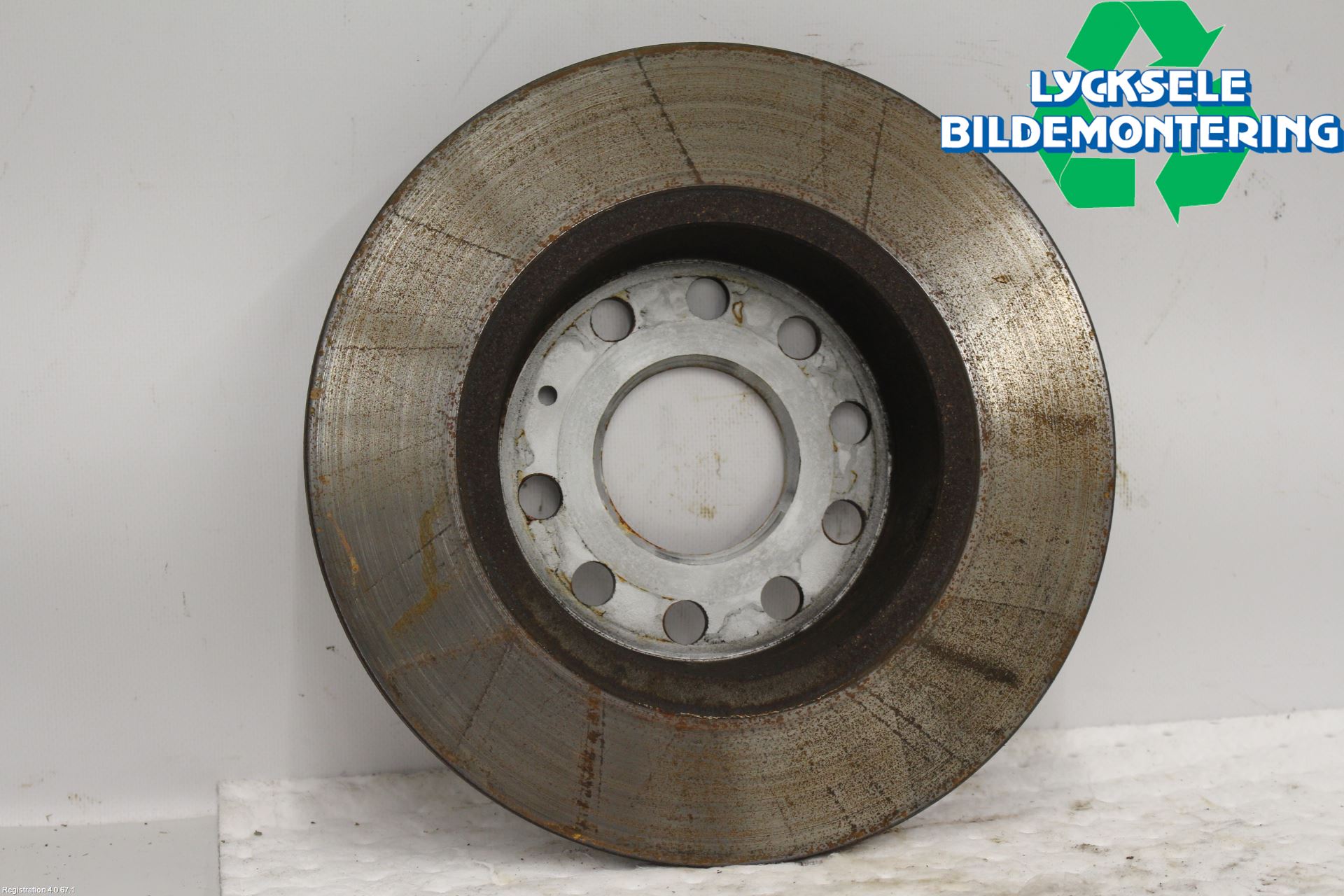 Volkswagen VW GOLF / E-GOLF VII 13-20 Bromsskiva Bak