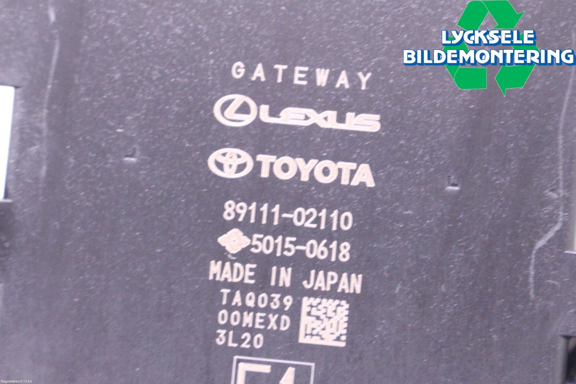 Toyota COROLLA 19- Styrenhet Övrigt