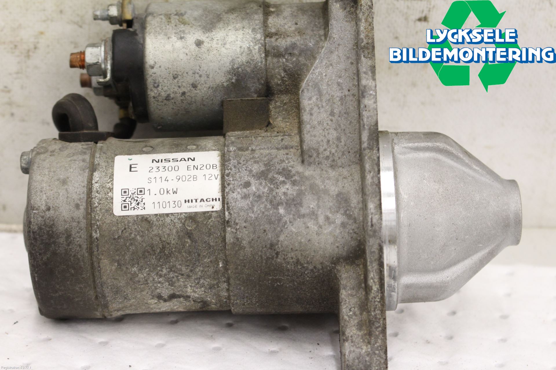 Nissan QASHQAI 10-14 Startmotor