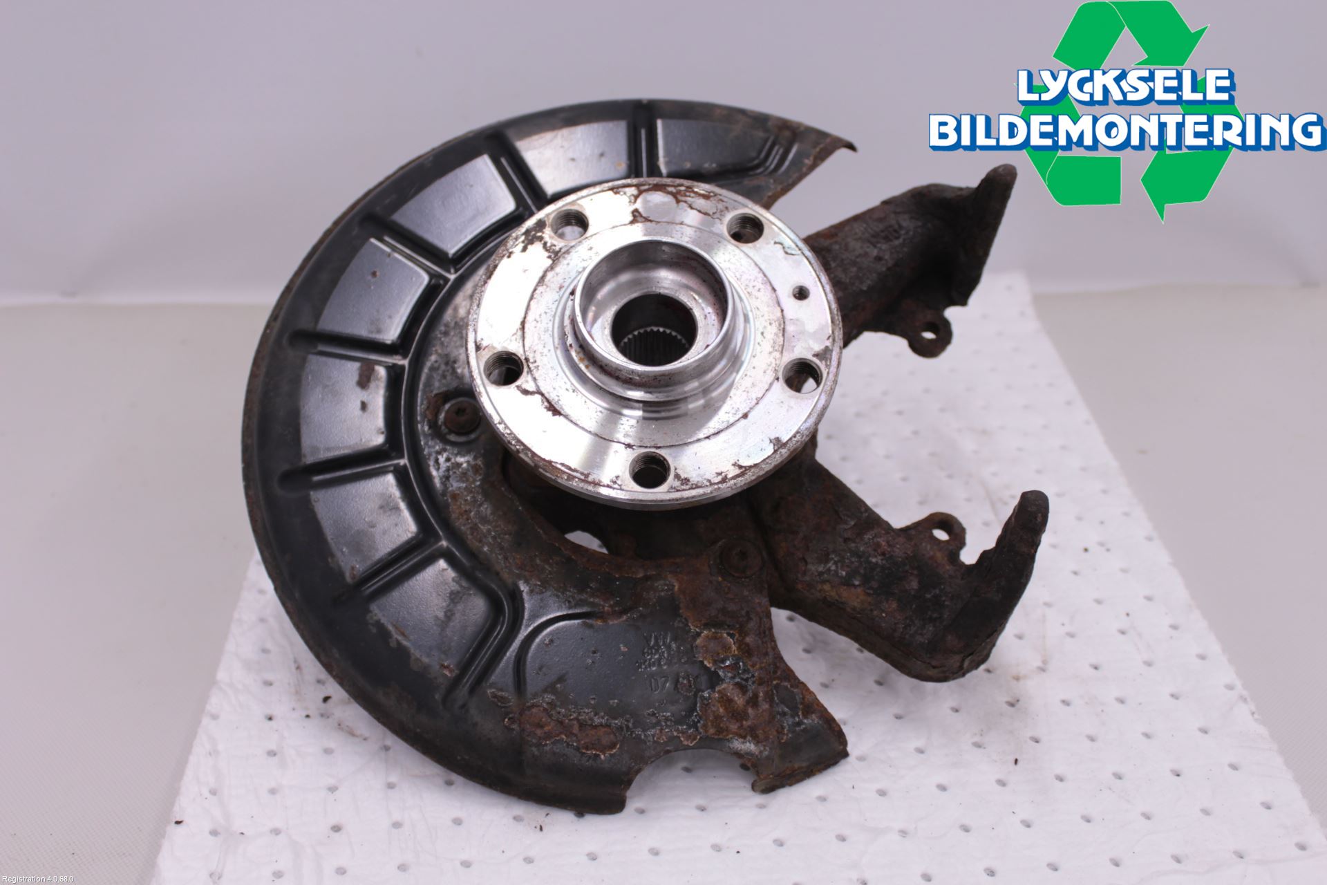 Skoda OCTAVIA (1Z) 05-13 Styrspindel Lagerhus Hö