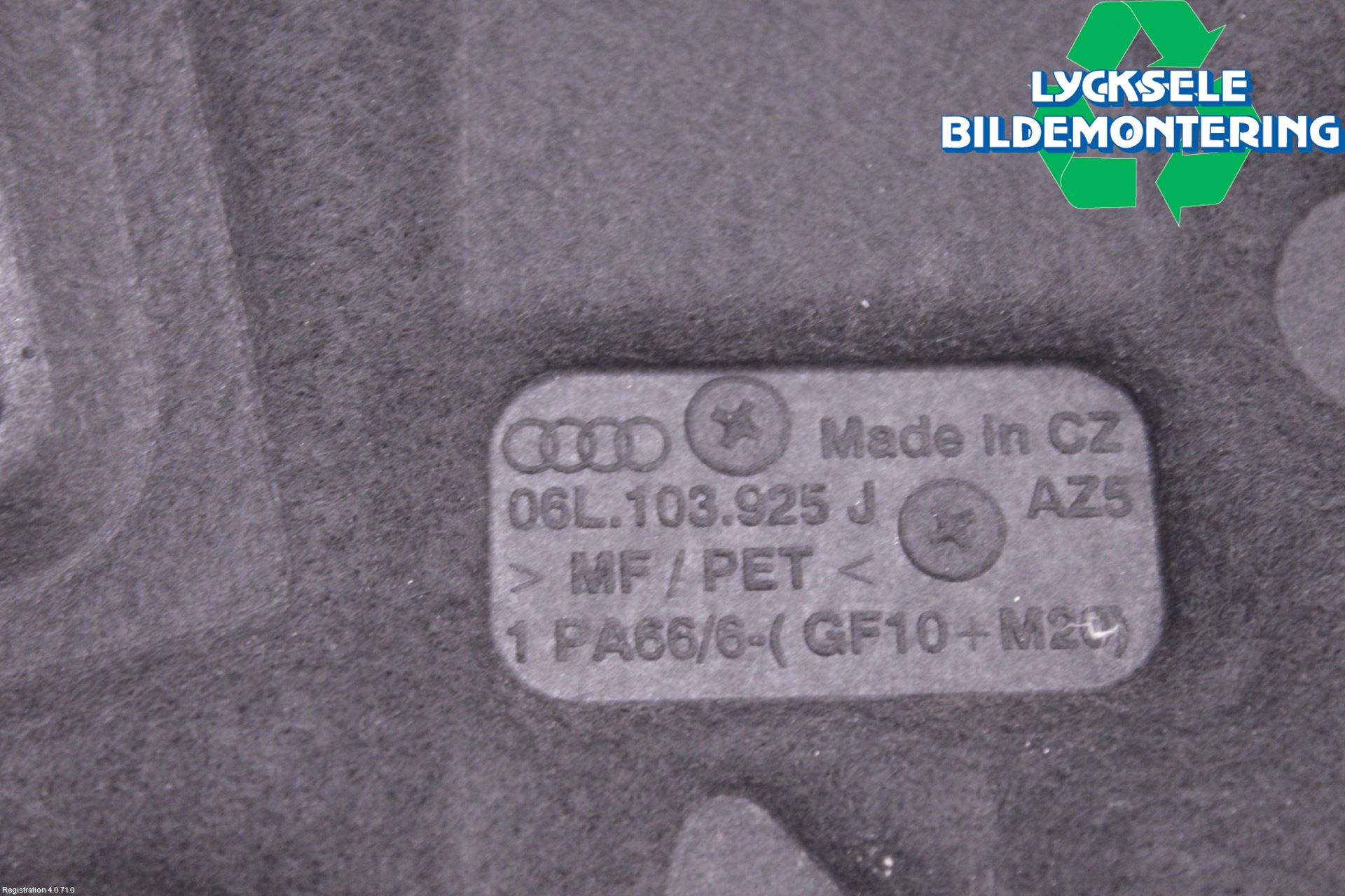 Audi A7 Sportback 4K 18- Motorkåpa