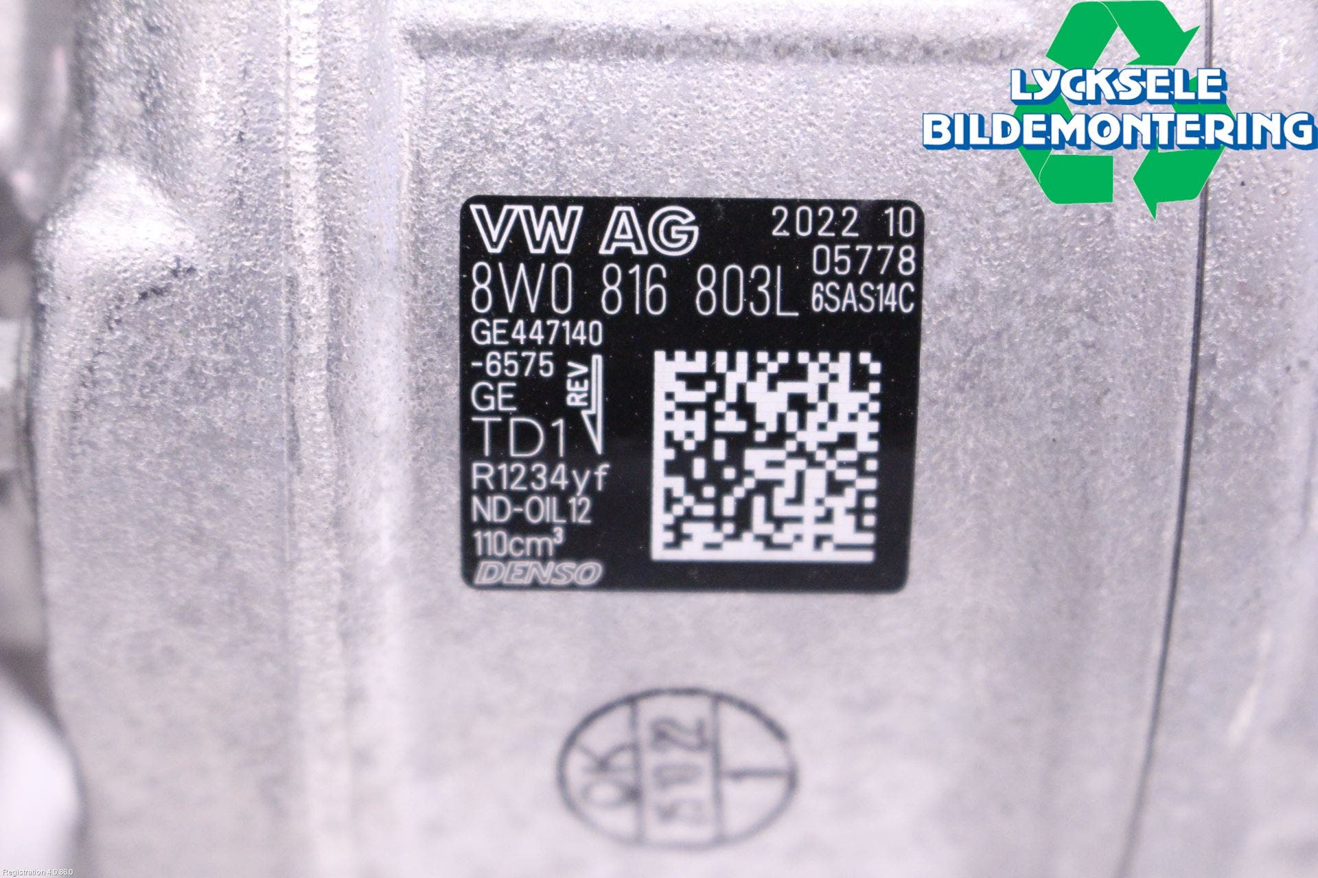 Audi A4/S4 B9 20- Ac Kompressor