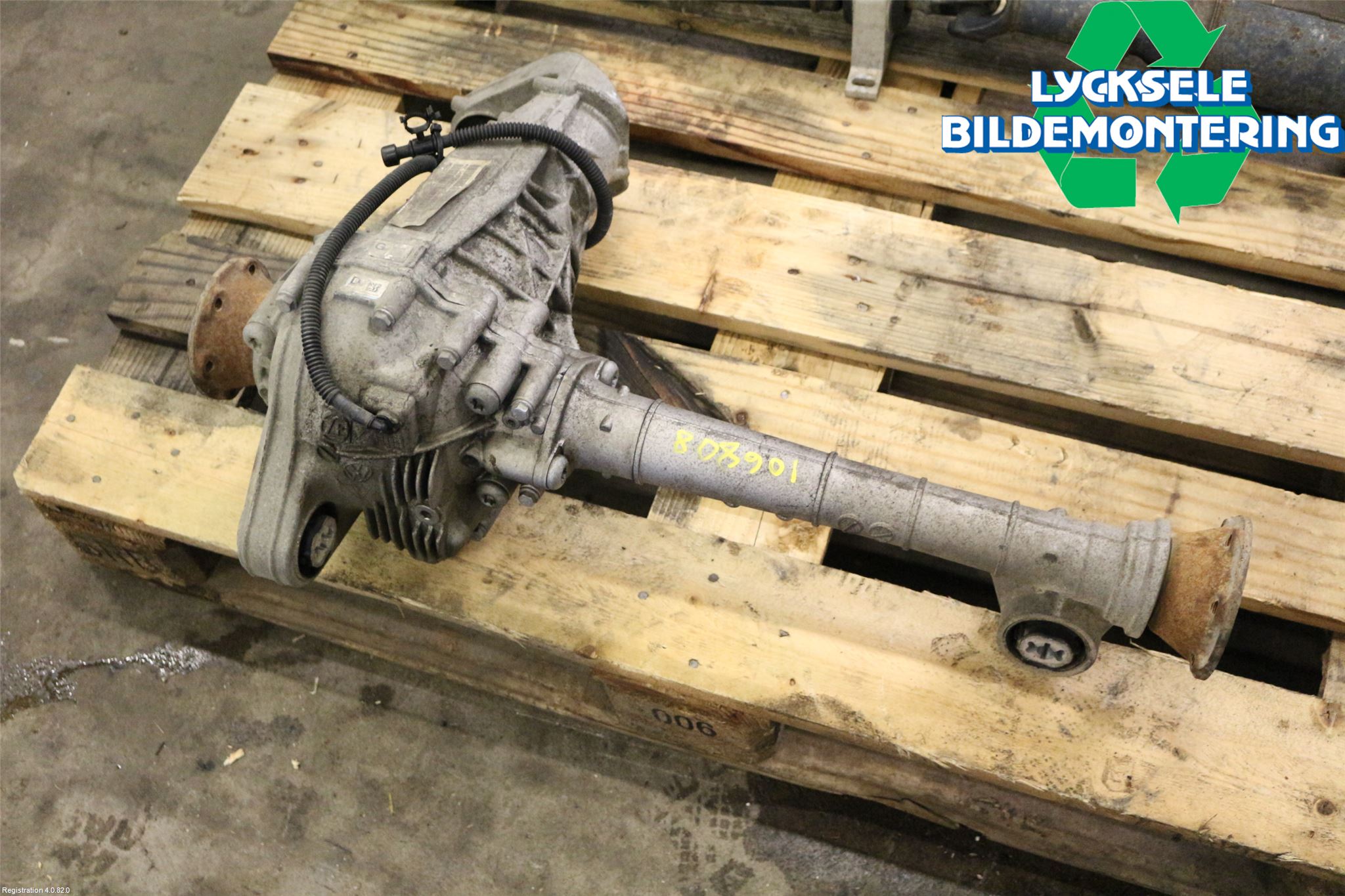 Volkswagen VW AMAROK 2H 10-22 Framvagn Diffrential