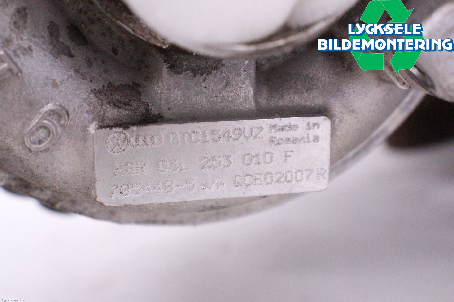 Volkswagen VW TIGUAN 07-16 Turboaggregat