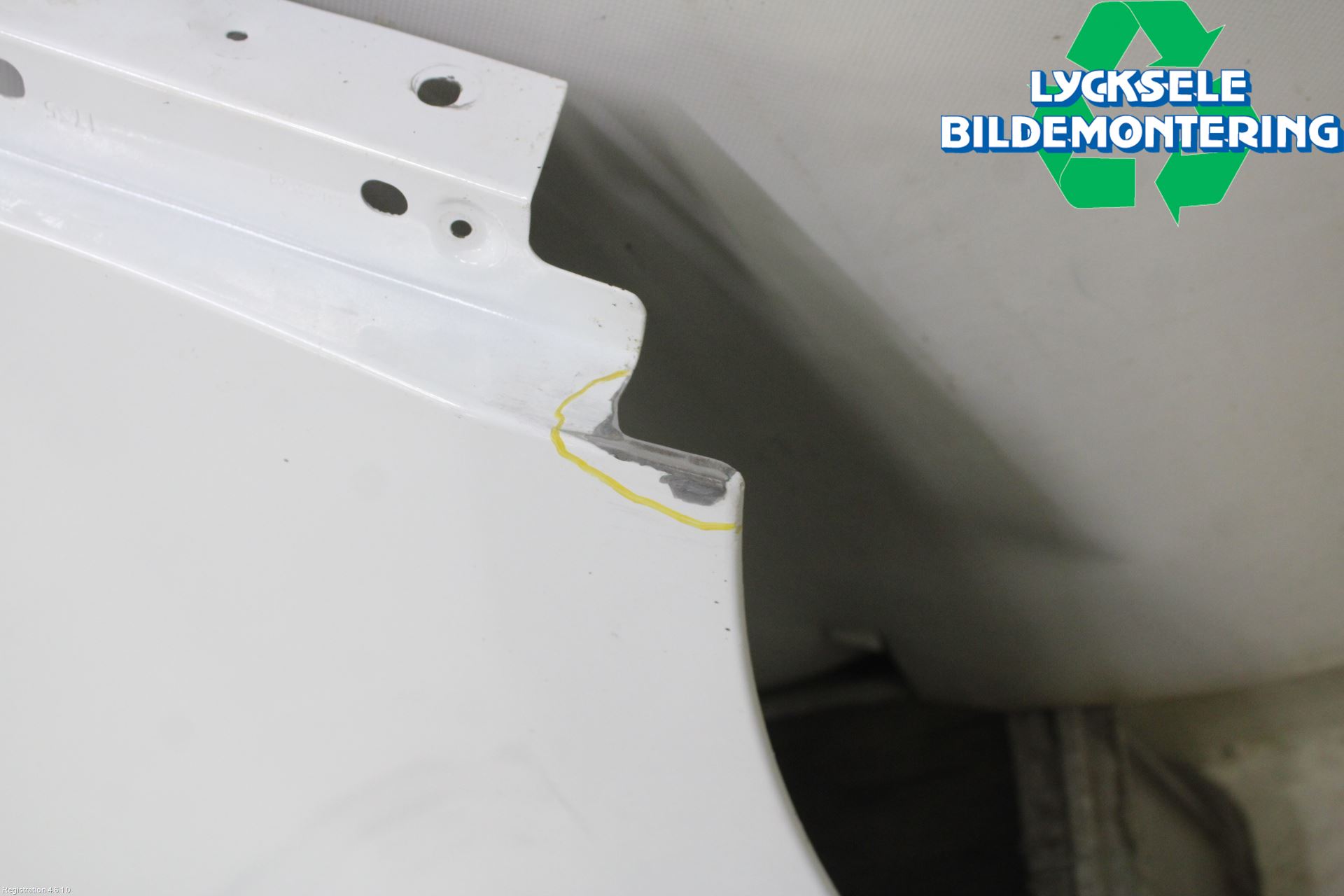 Opel VIVARO 15-19 Skärm Fram Höger