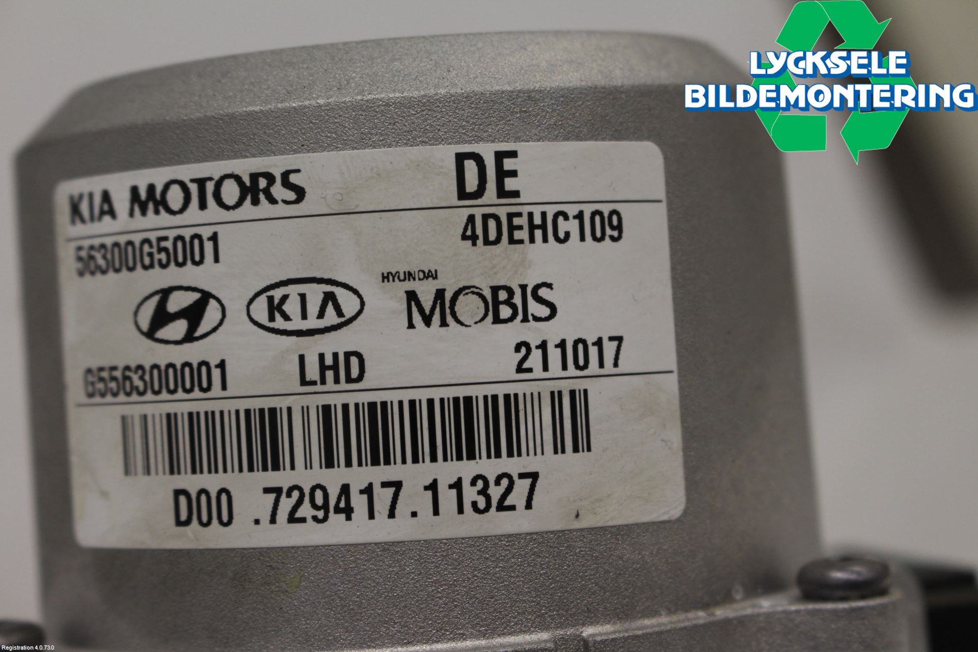 Kia NIRO (DE) 17-22 Rattaxelagg Med Inb Servo