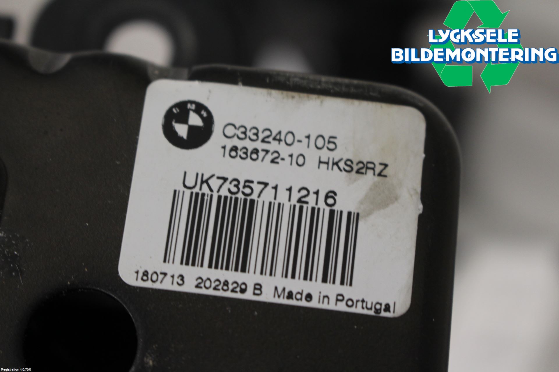 BMW X3 G01 18- Låskista Baklucka