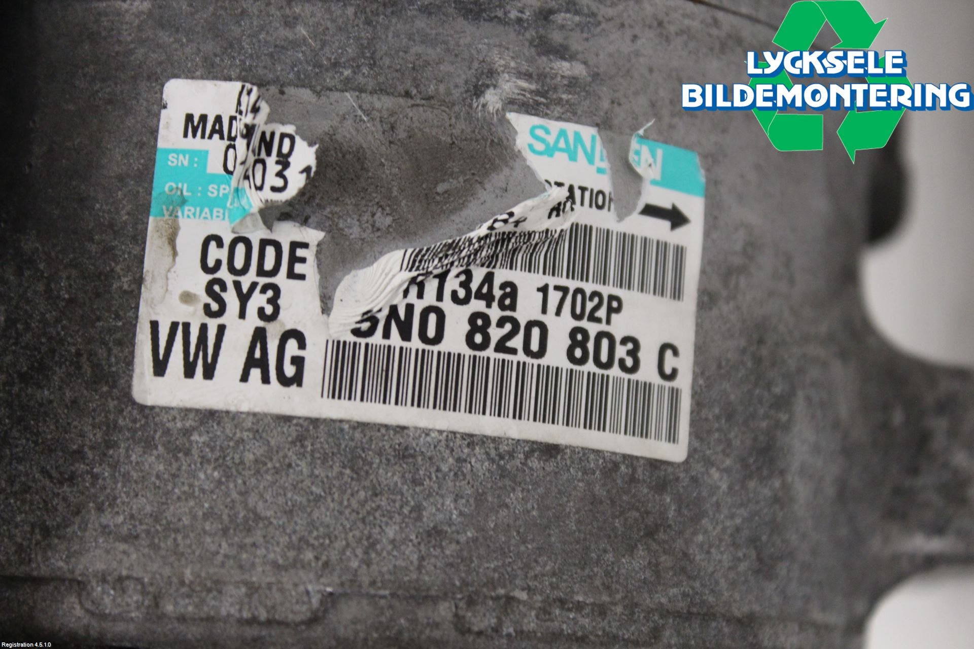 Audi A3/S3 05-13 Ac Kompressor