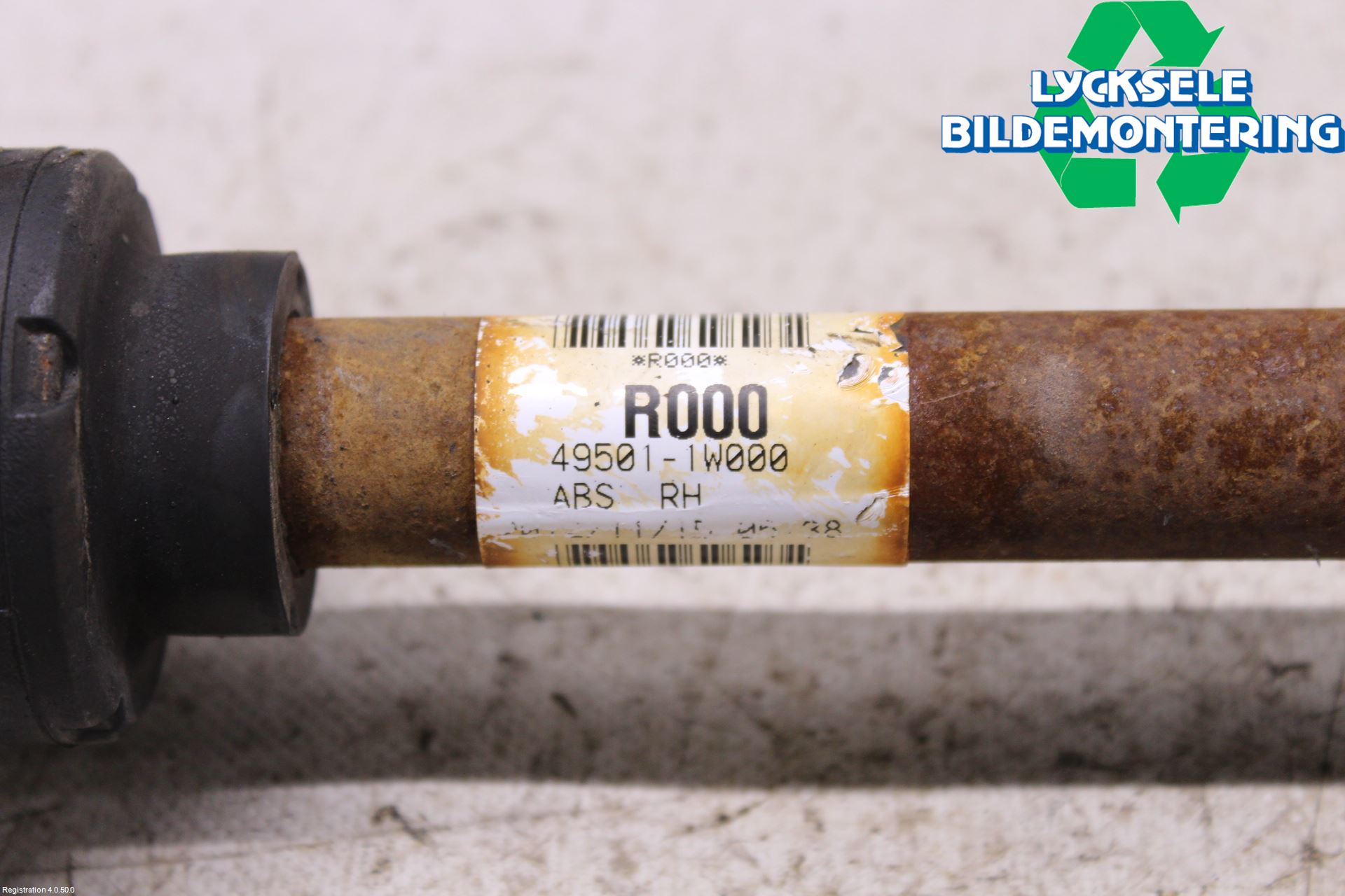 Kia RIO 12-16 Drivaxel Fram Höger