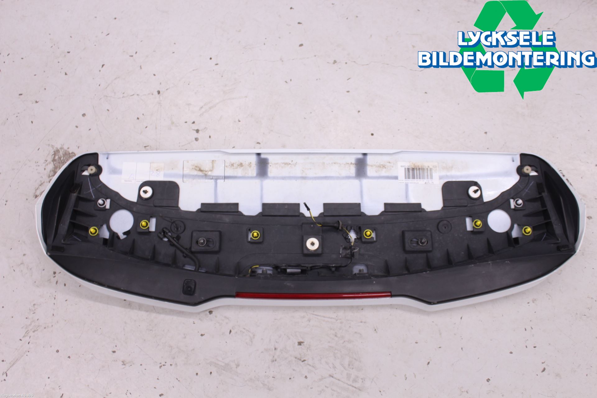 Volvo V40 12-19 Spoiler Baklucka