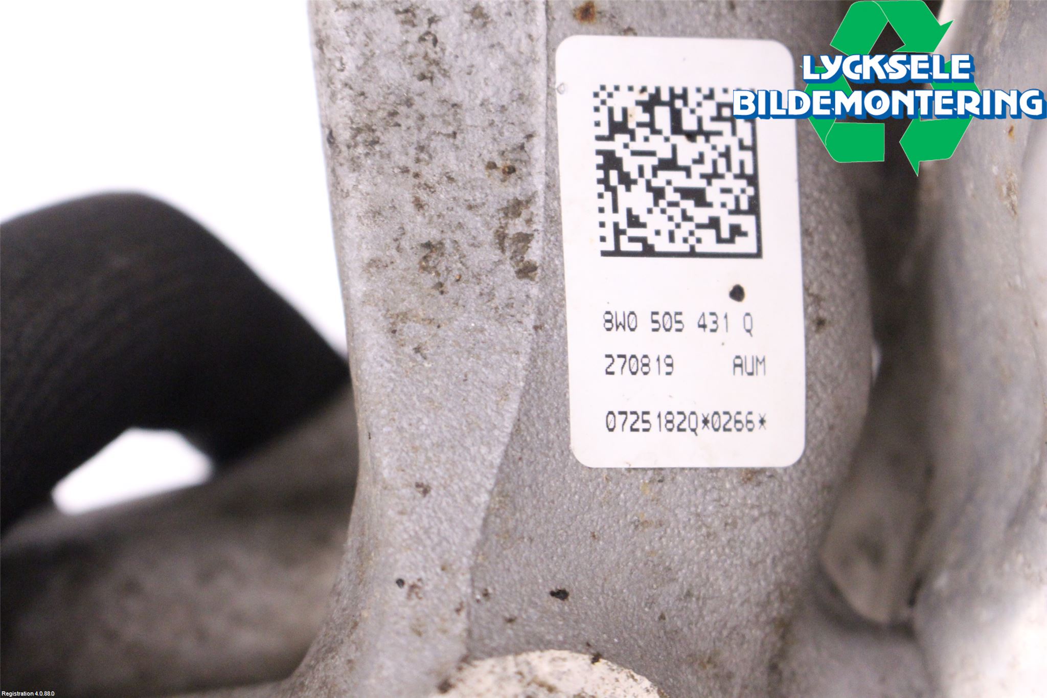 Audi A4 ALLROAD 17- Hjullagerhus-Spindel Vä B