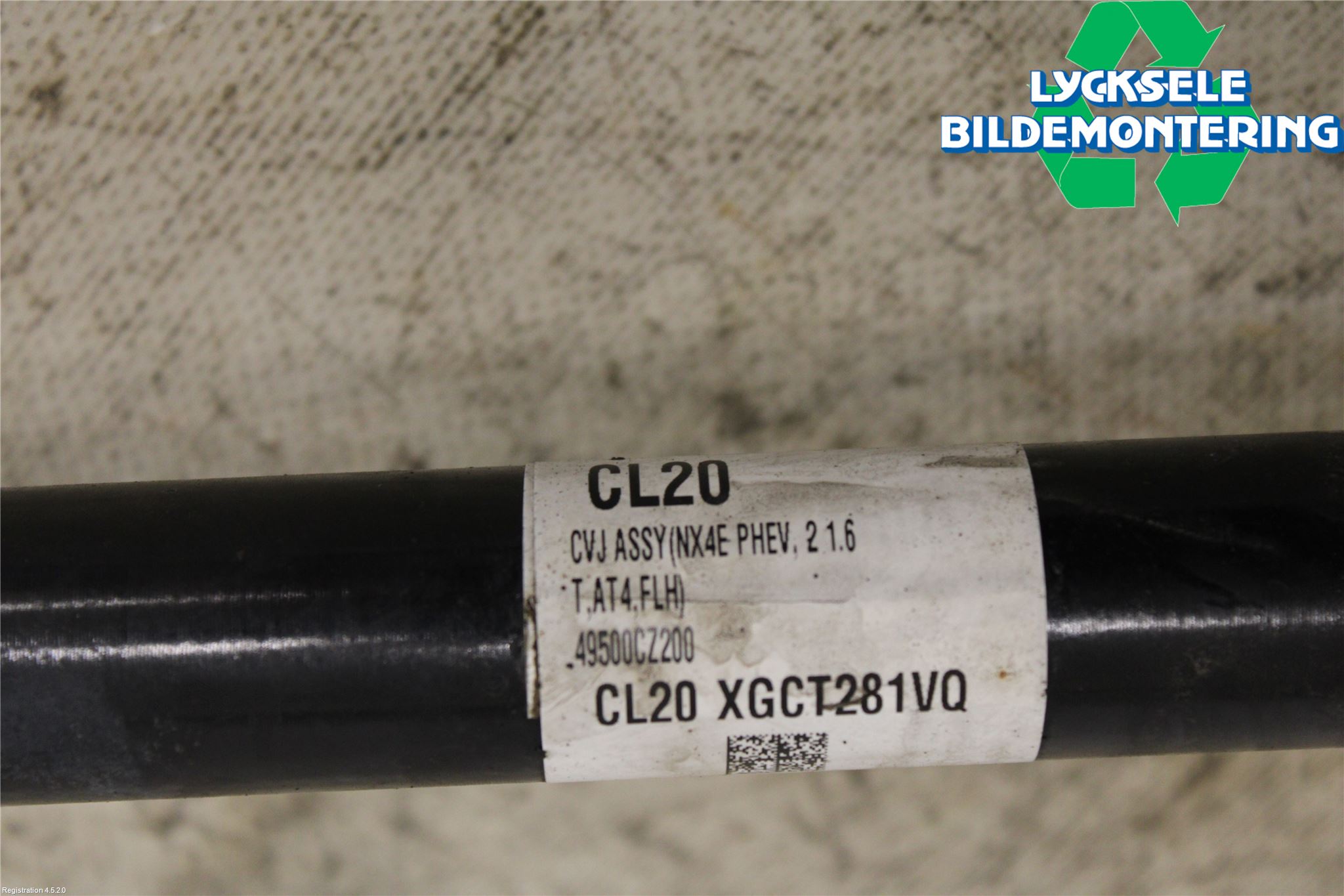 Hyundai TUCSON 05- Drivaxel Fram Vänster