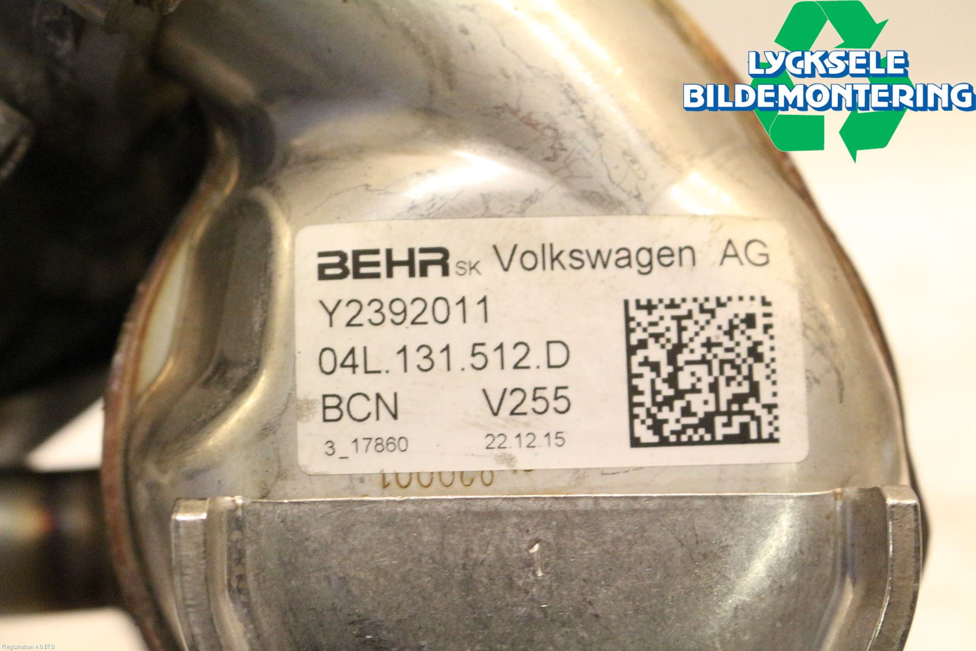 Skoda OCTAVIA (5E) 13-20 Avgaskylare
