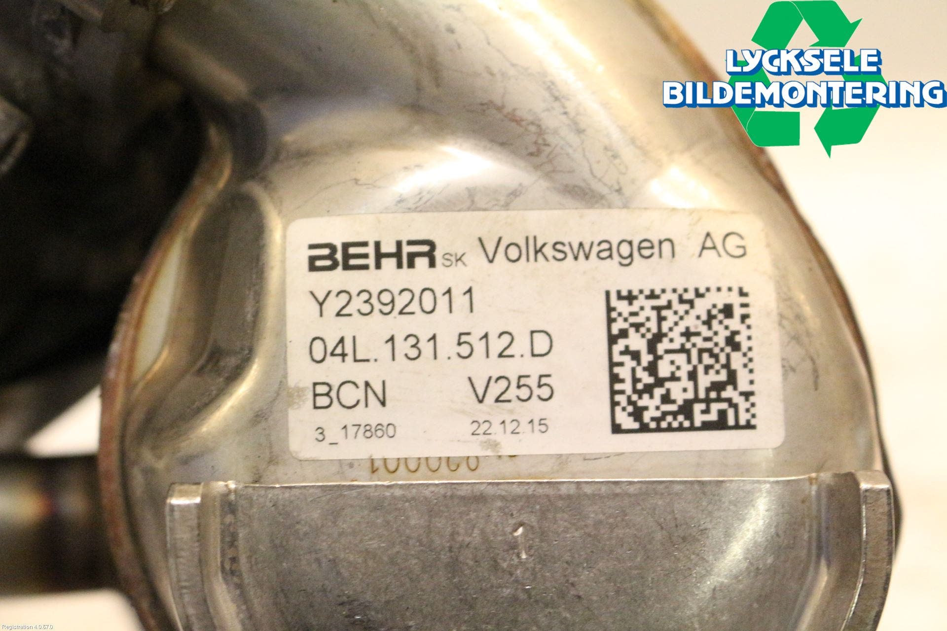 Skoda OCTAVIA (5E) 13-20 Avgaskylare