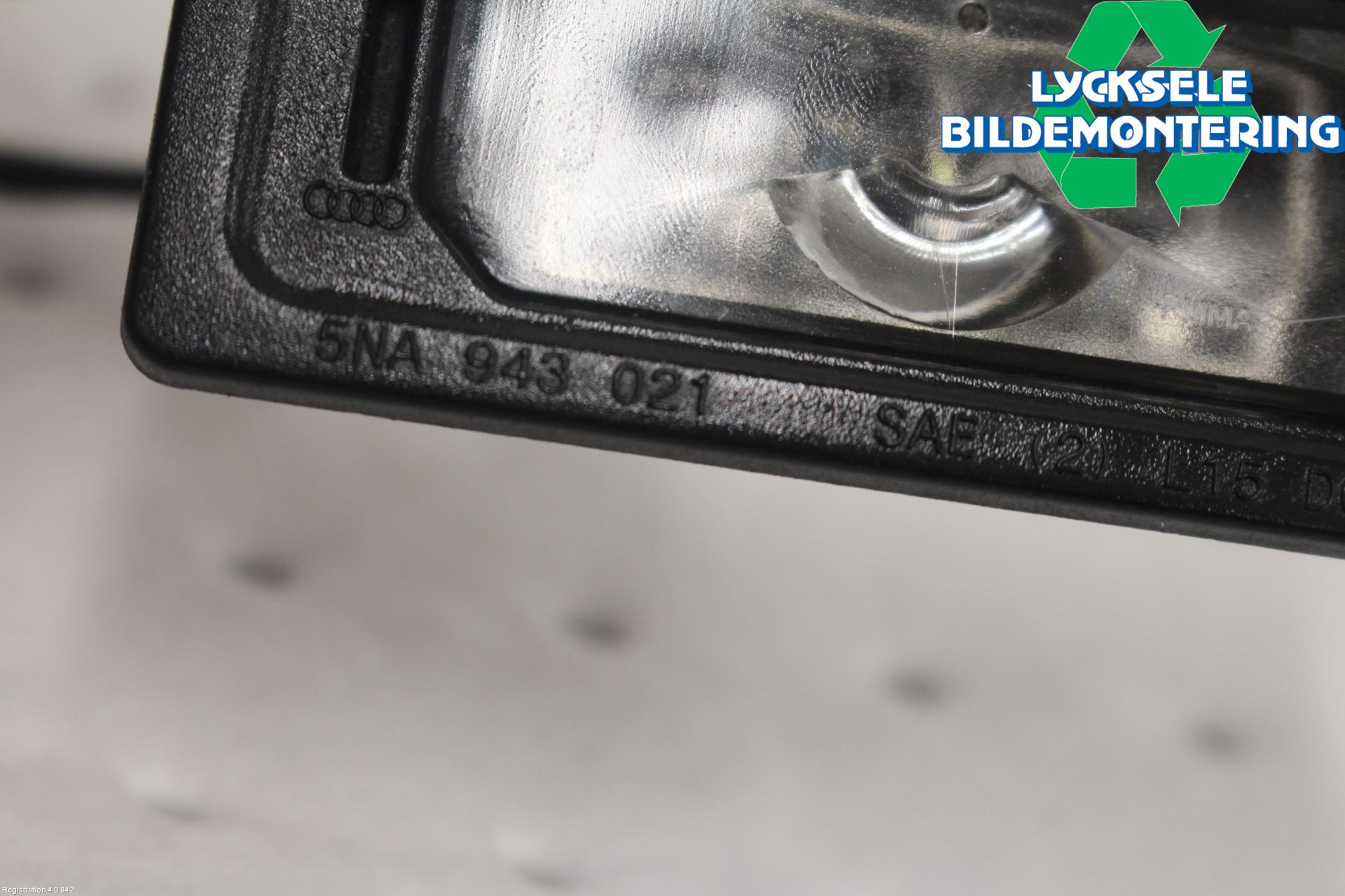 Audi A3/S3 8Y 21- Skylt Belysning