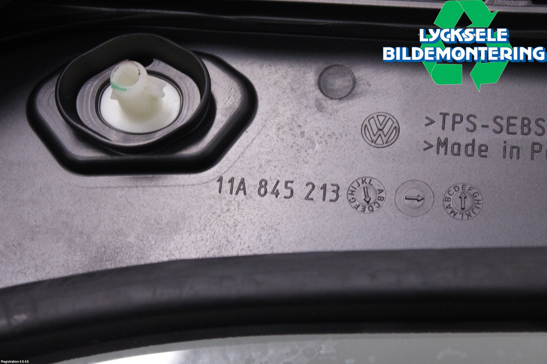Volkswagen VW ID.4 21- Dörruta Bak Lilla Vä