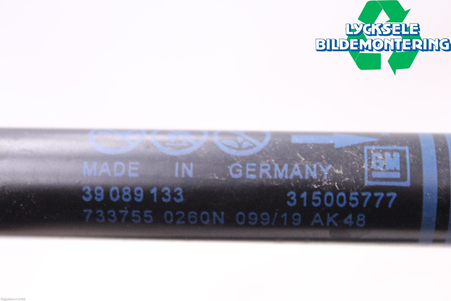 Opel CORSA E 15-19 Gasfjäder Baklucka