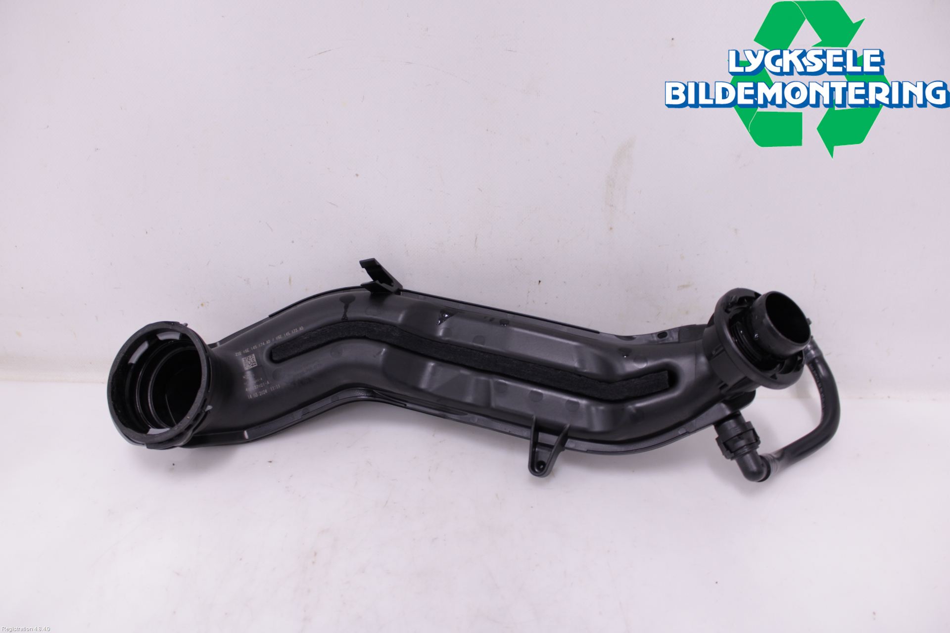 Volkswagen VW TIGUAN 24- Laddluft-Intercoolerrör