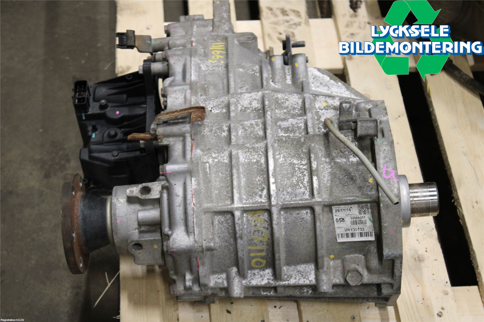 Fiat FULLBACK 16-19 Växel Fördelningslåda