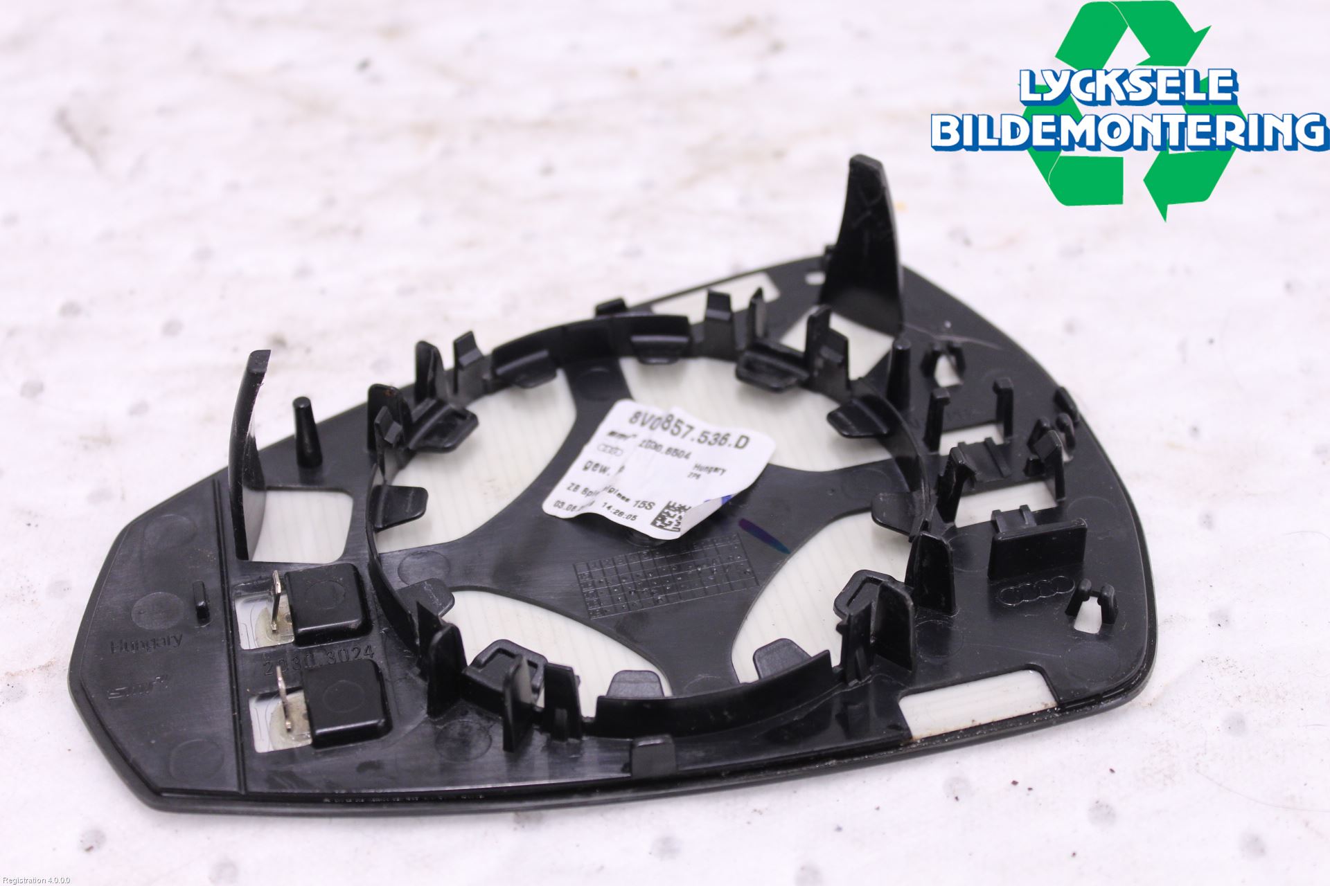 Audi A3/S3 8V 13-20 Spegelglas Hö