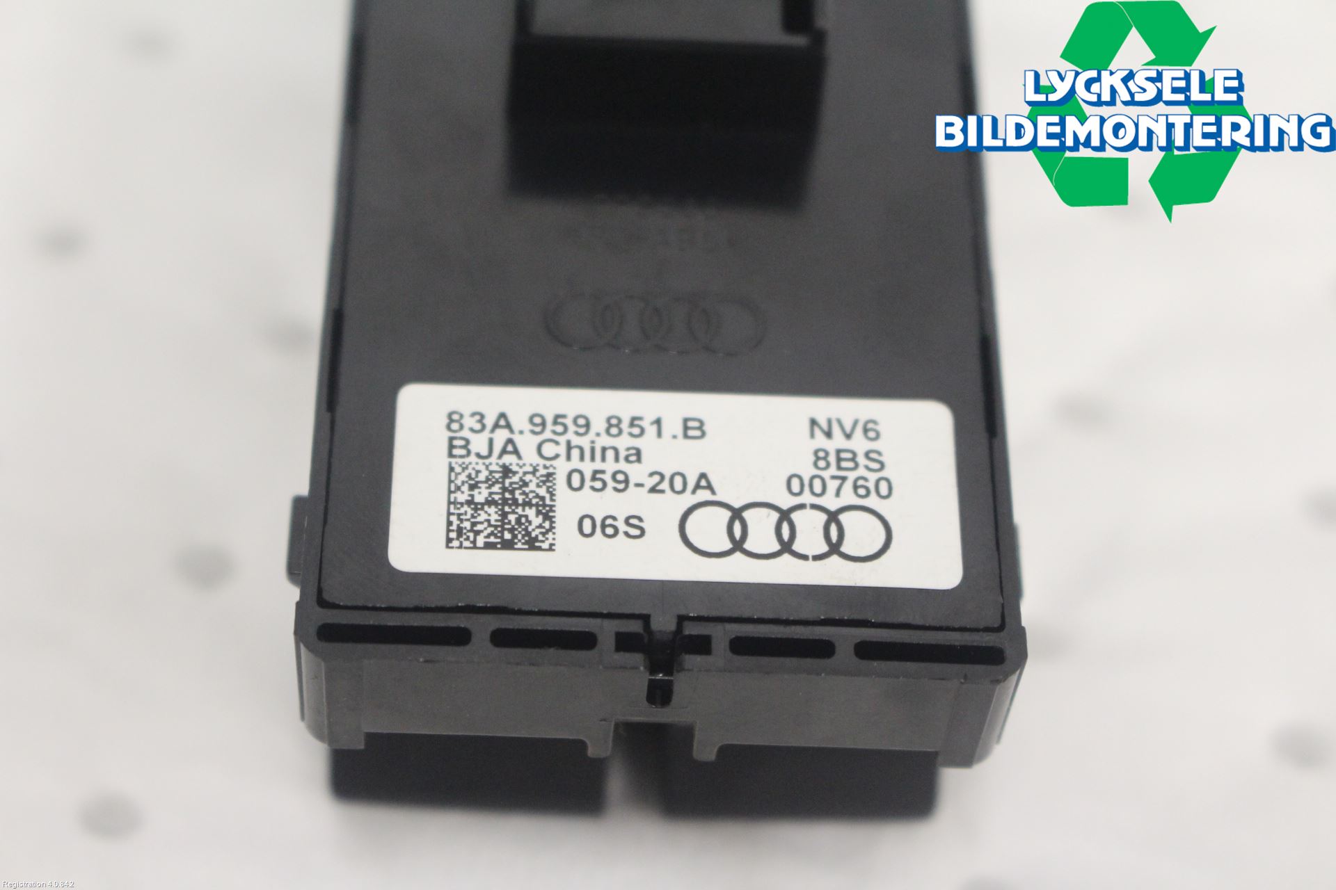 Audi A3/S3 8Y 21- Strömställare Elhiss