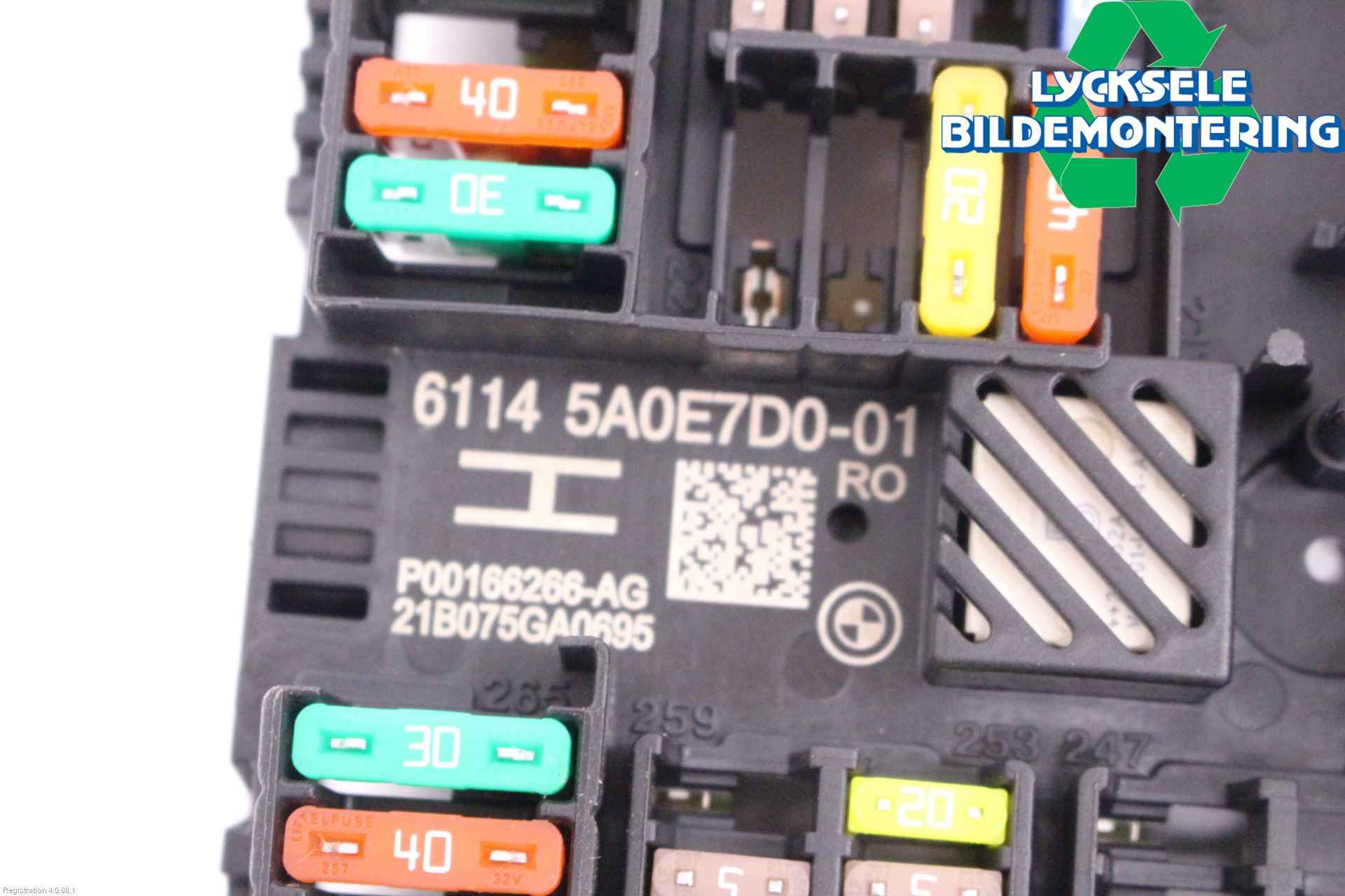 BMW 3 G20/G21/G80/G81 19- Säkringsdosa-Elcentral