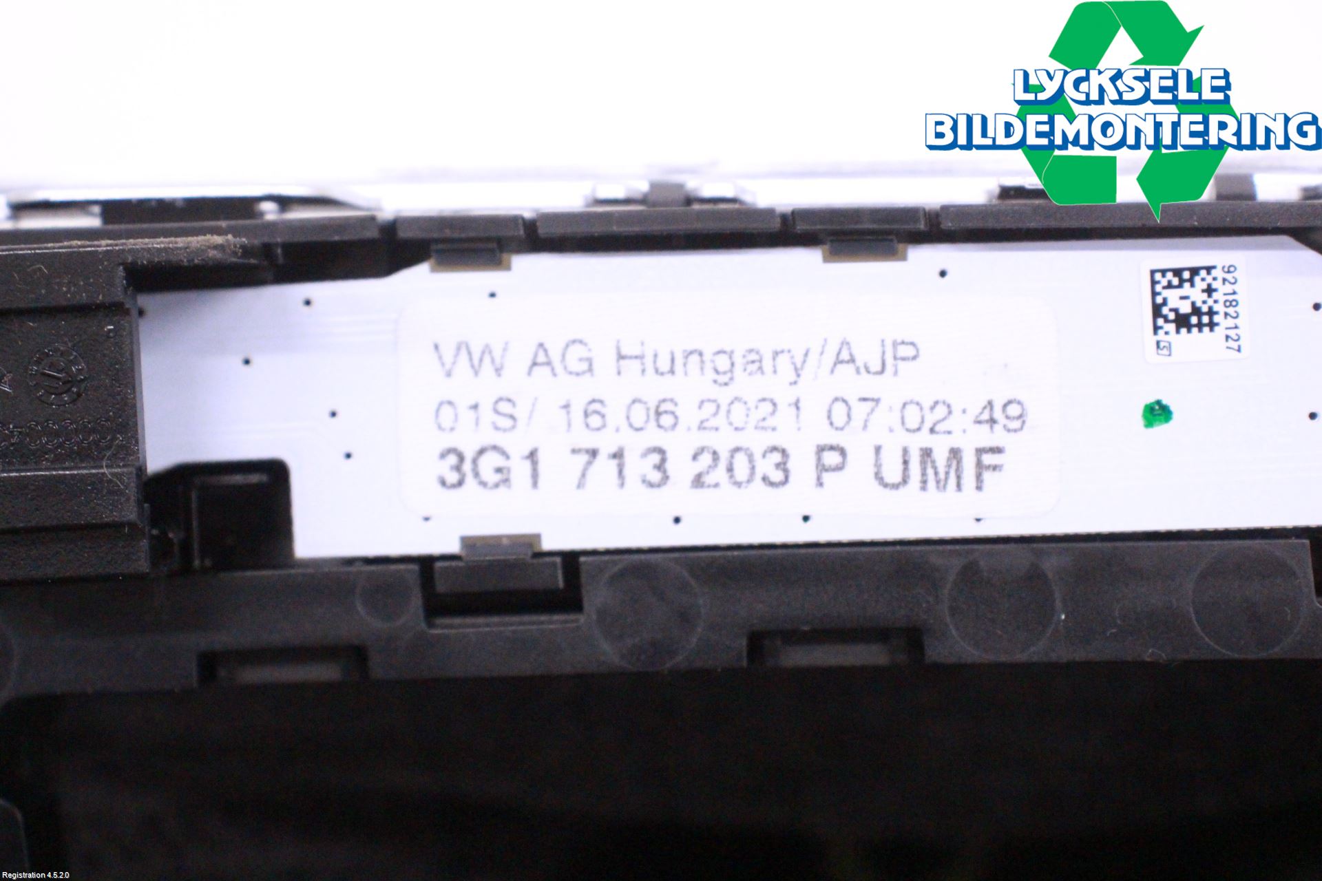 Volkswagen VW PASSAT 20-24 Växelspaksdamask