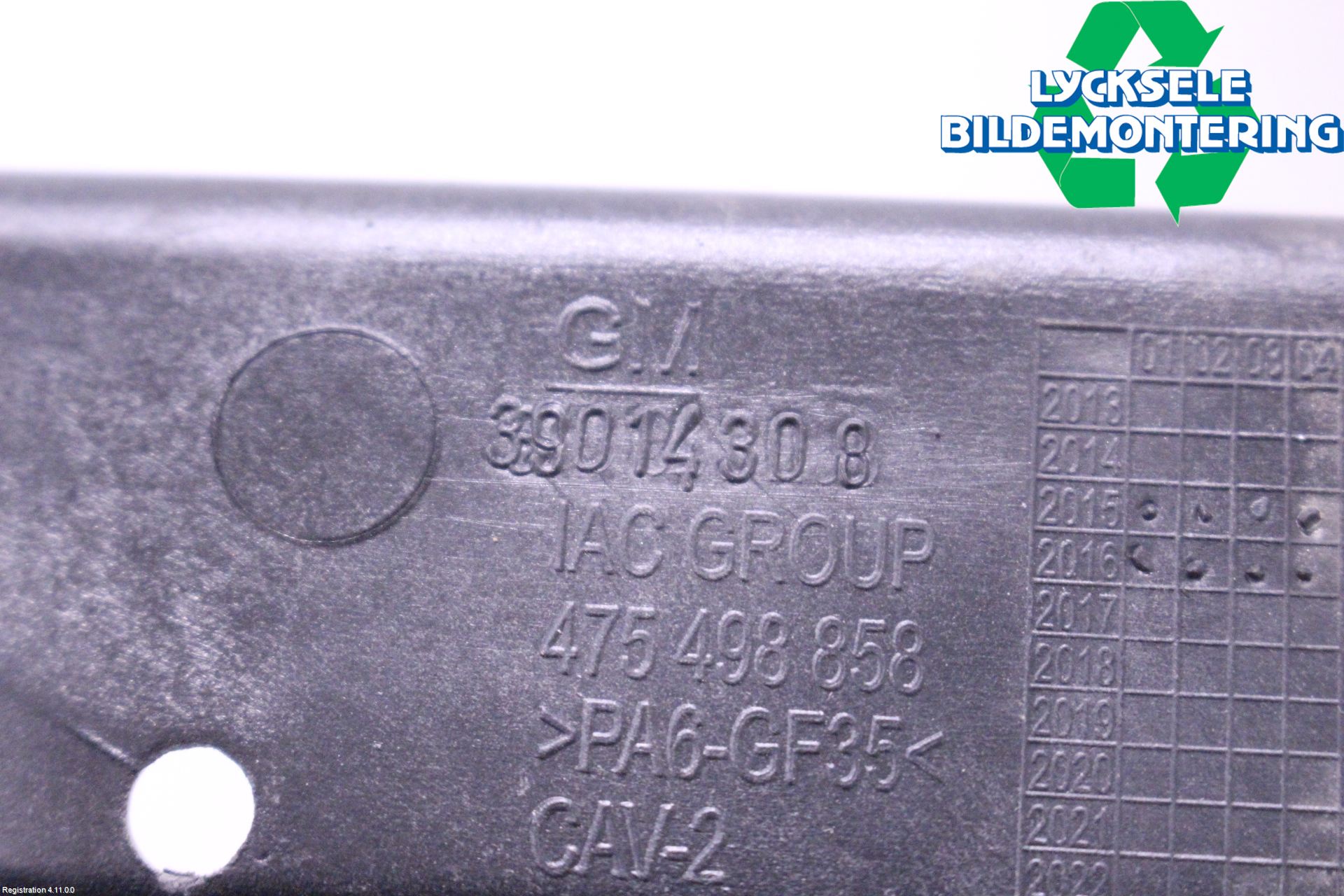 Opel CORSA E 15-19 Stötfångar Deformelement Fram