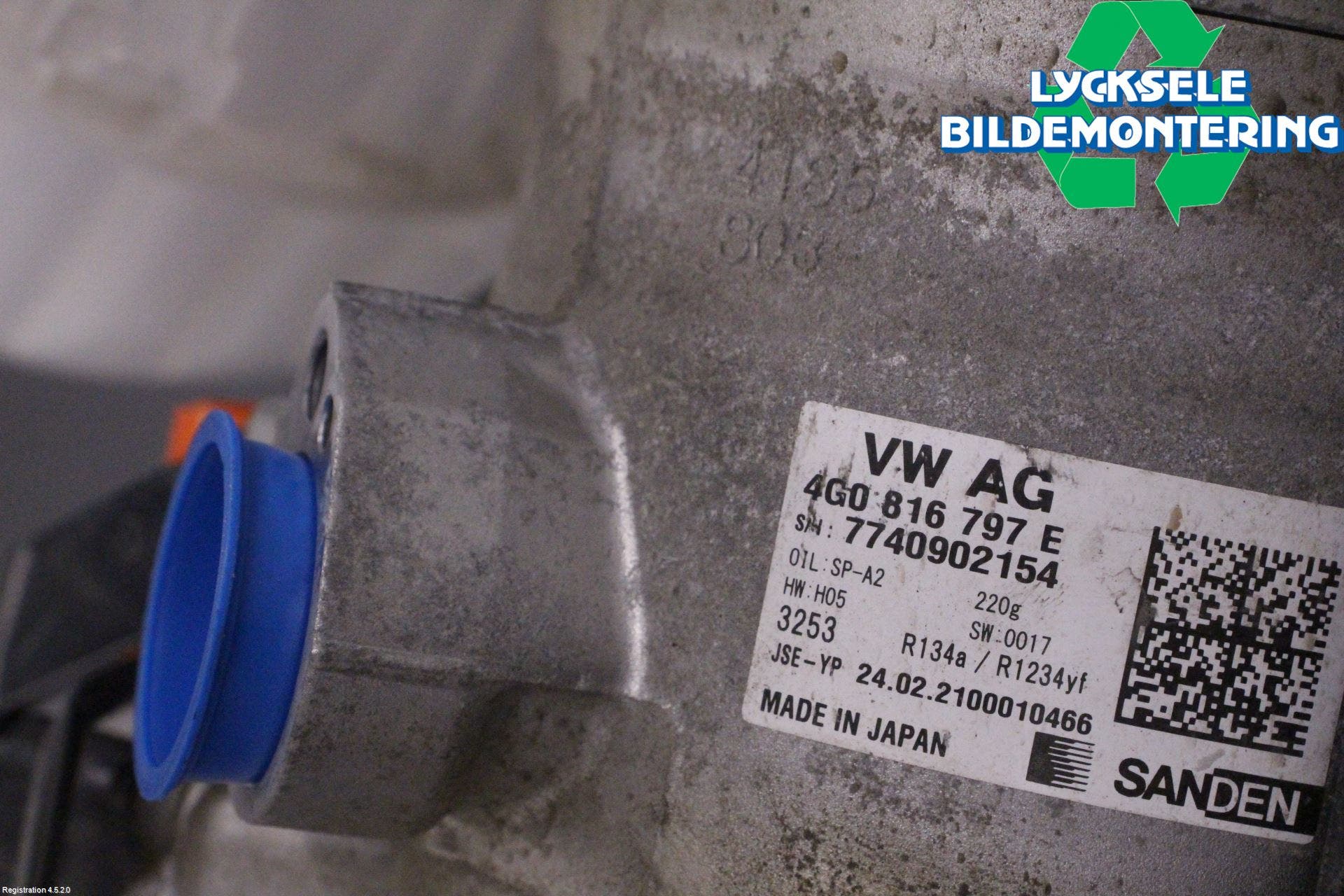 Audi E-TRON, S GE 19- Ac Kompressor