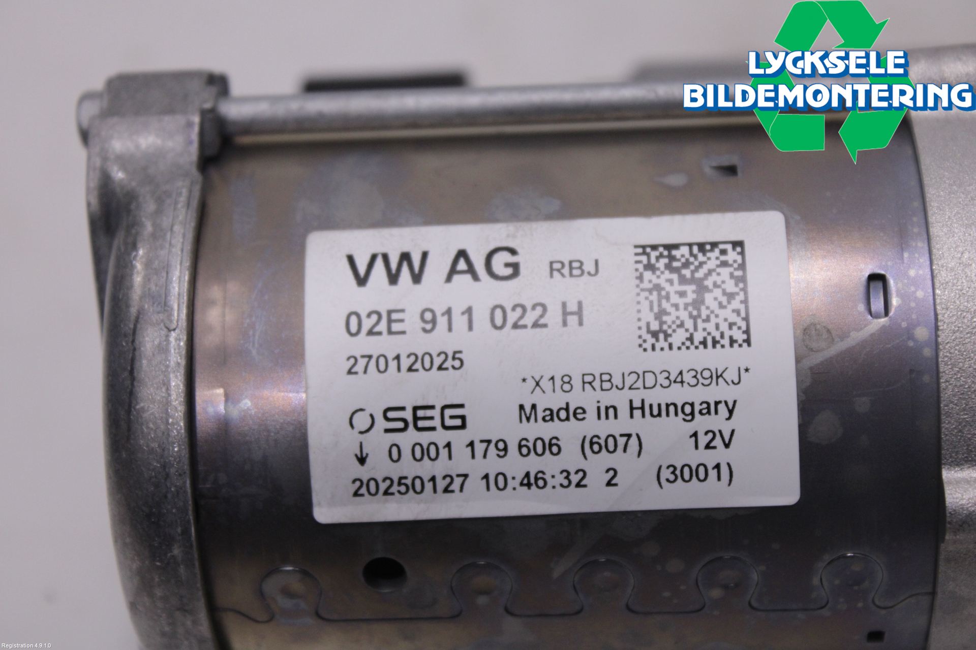 Audi Q3 F3 19- Startmotor